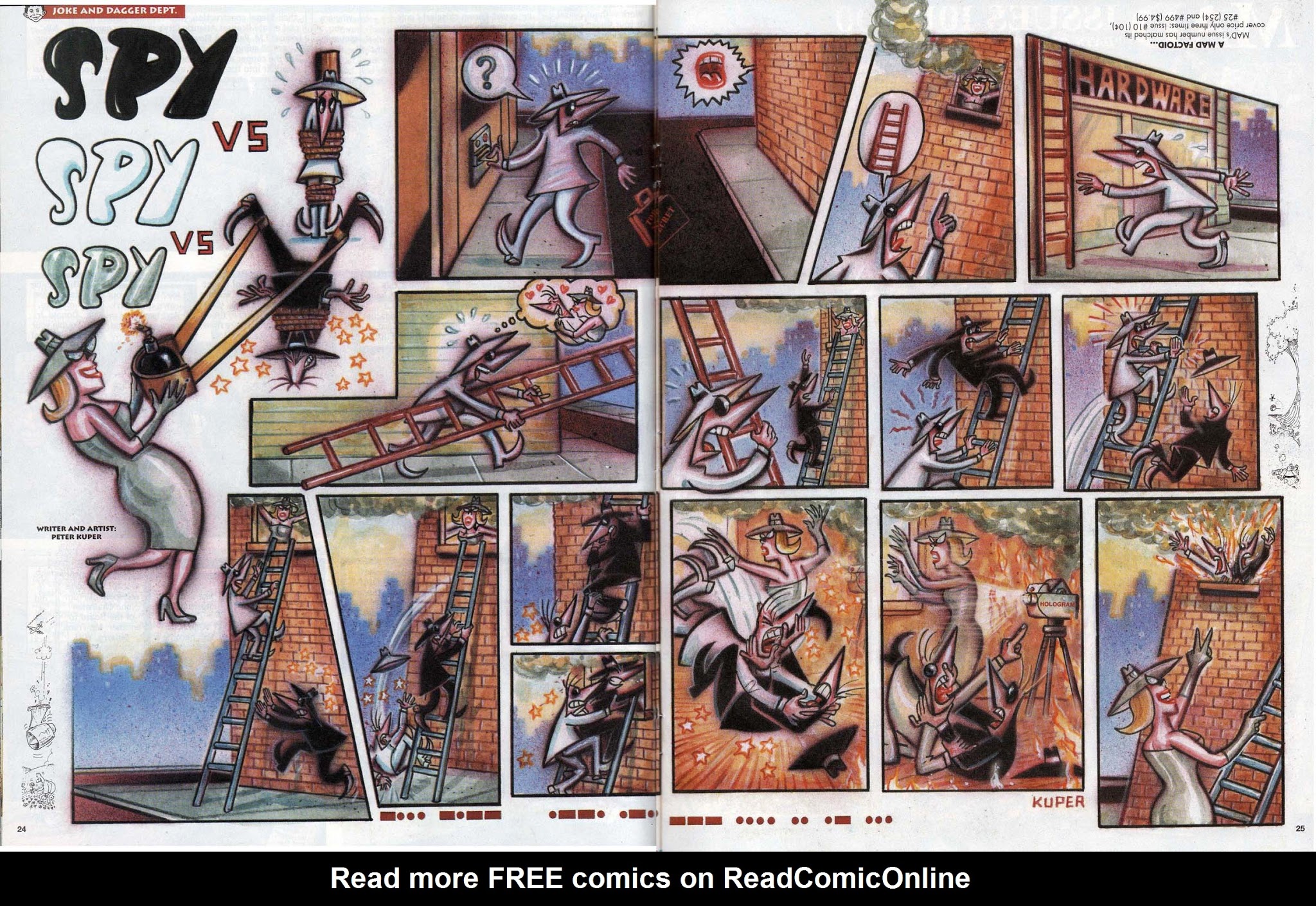 Read online Spy vs. Spy: The Complete Casebook comic -  Issue # TPB - 493