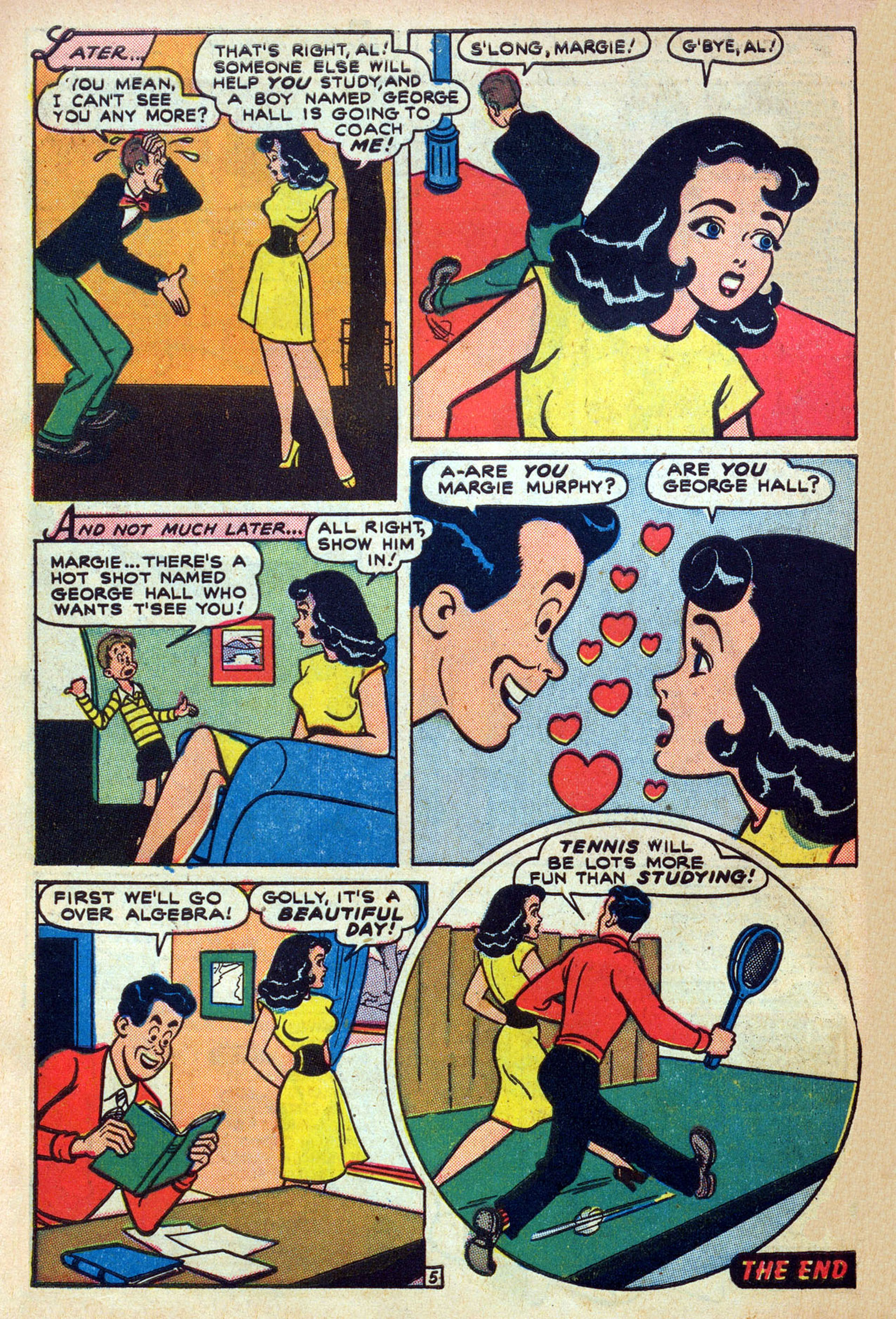 Read online Margie Comics comic -  Issue #42 - 12