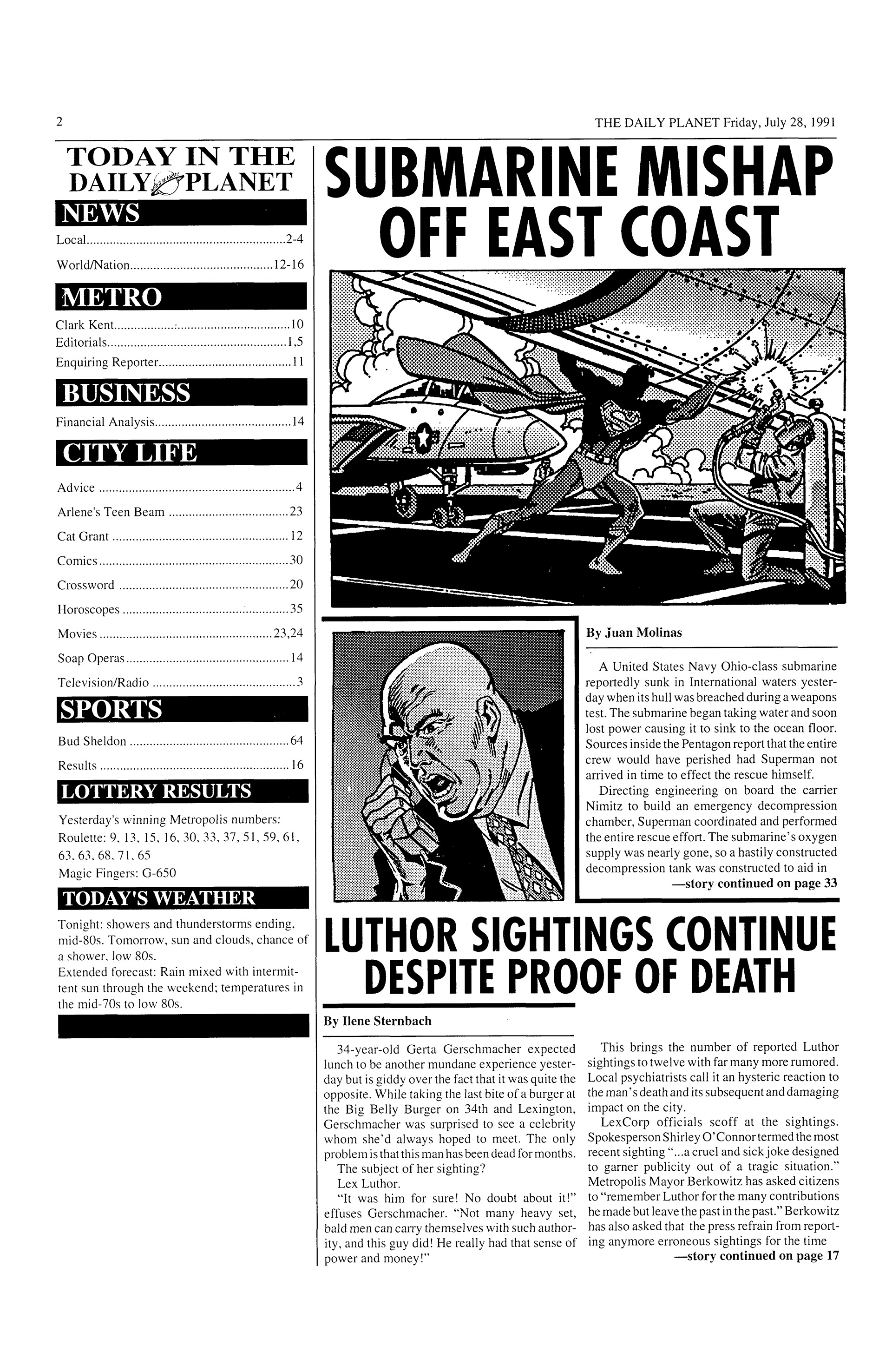 Read online Superman (1987) comic -  Issue #59 - 22