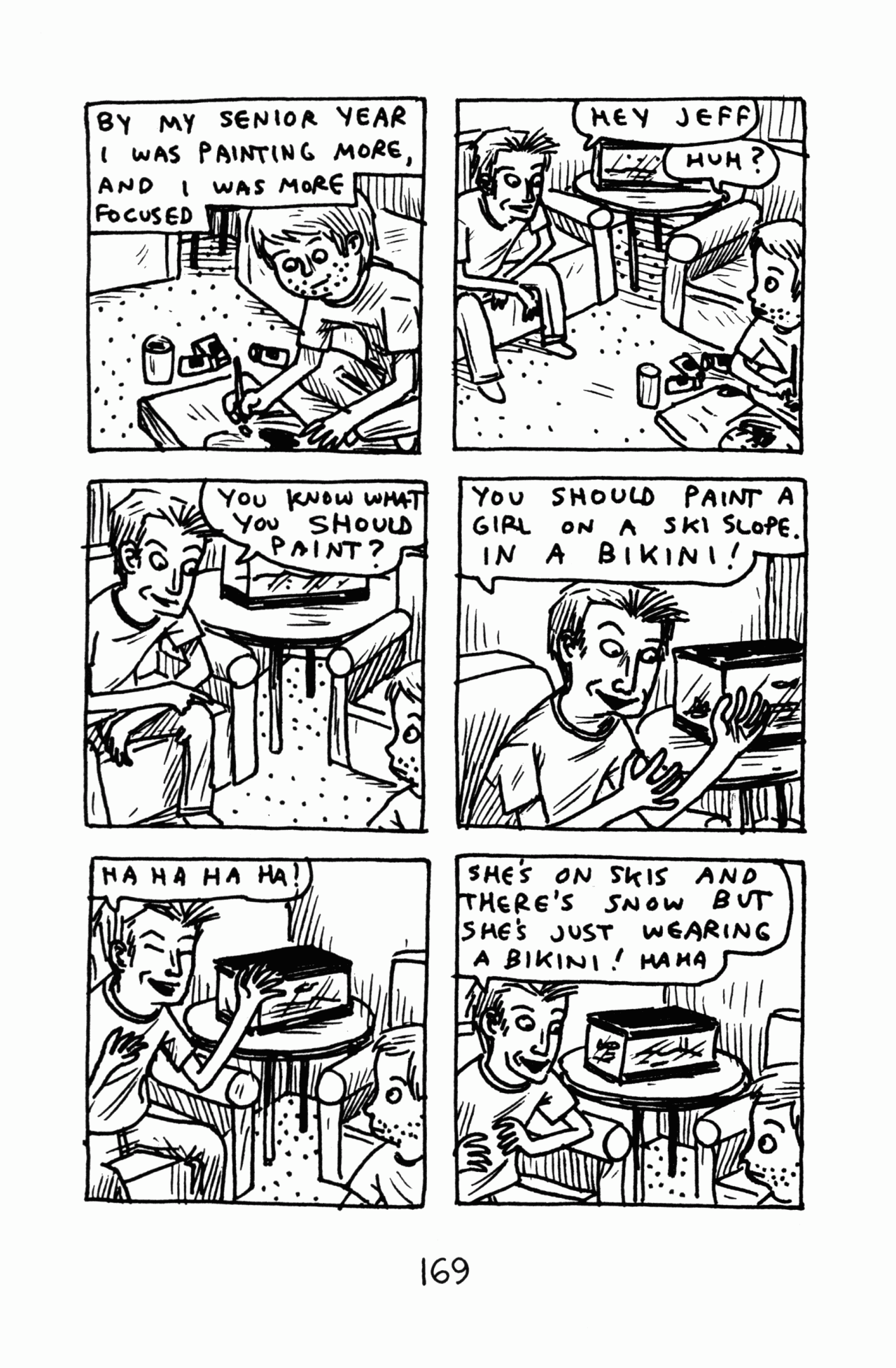 Read online Funny Misshapen Body: A Memoir comic -  Issue # TPB (Part 2) - 70