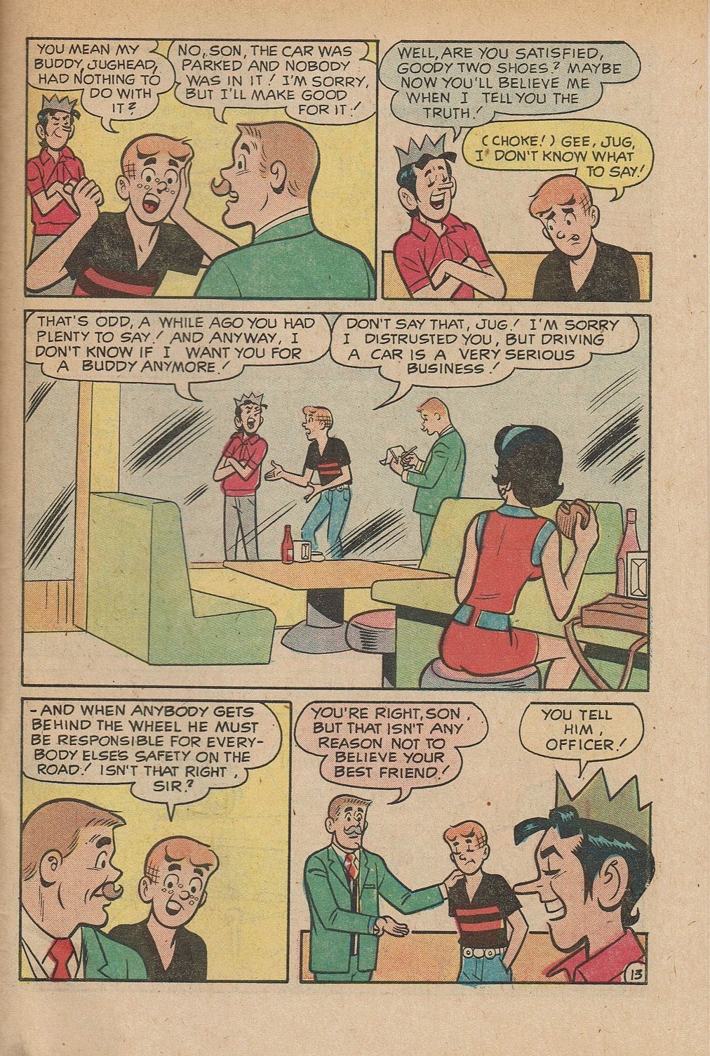 Read online Life With Archie (1958) comic -  Issue #121 - 35