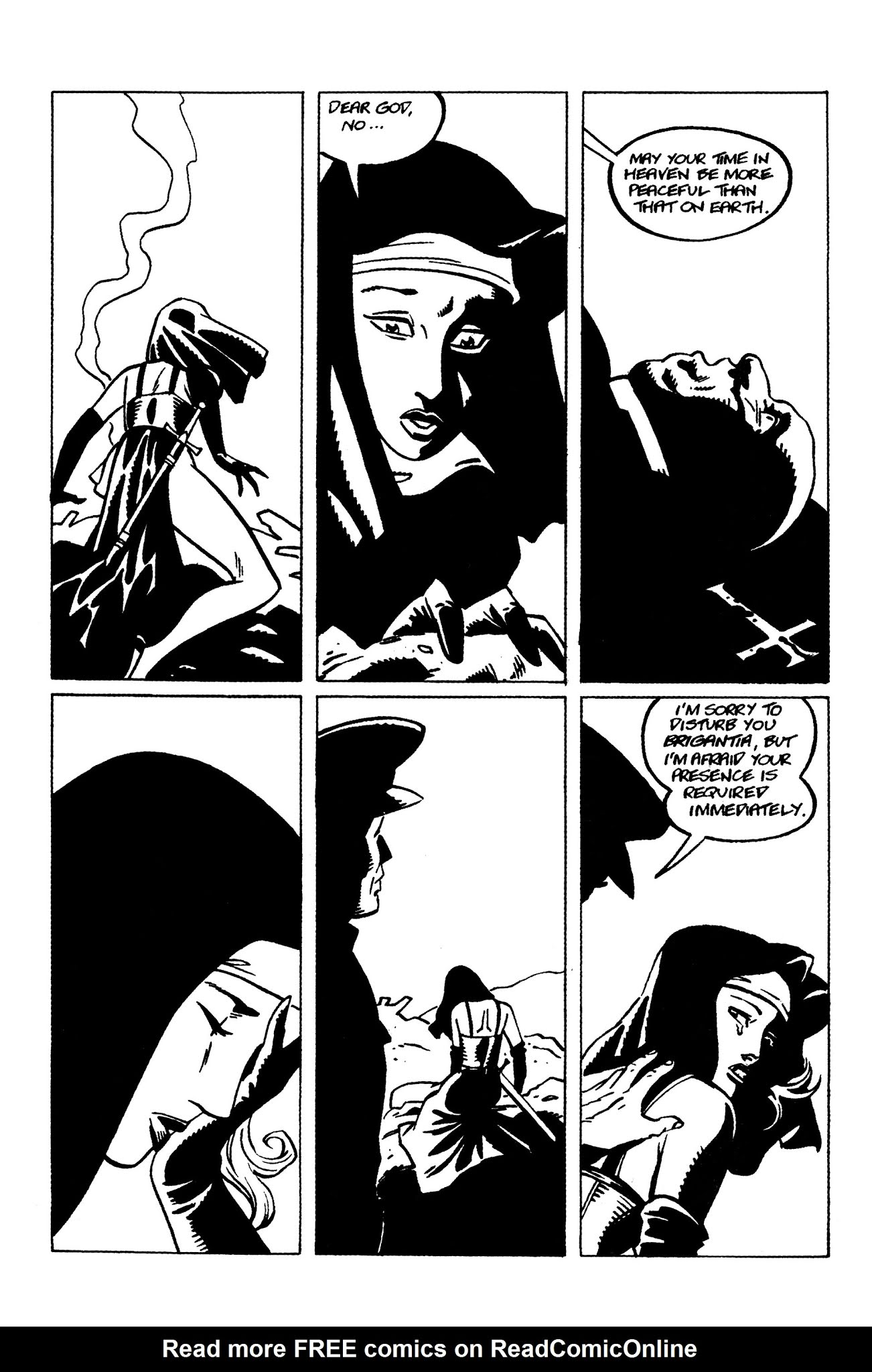 Read online Warrior Nun Brigantia comic -  Issue #1 - 7