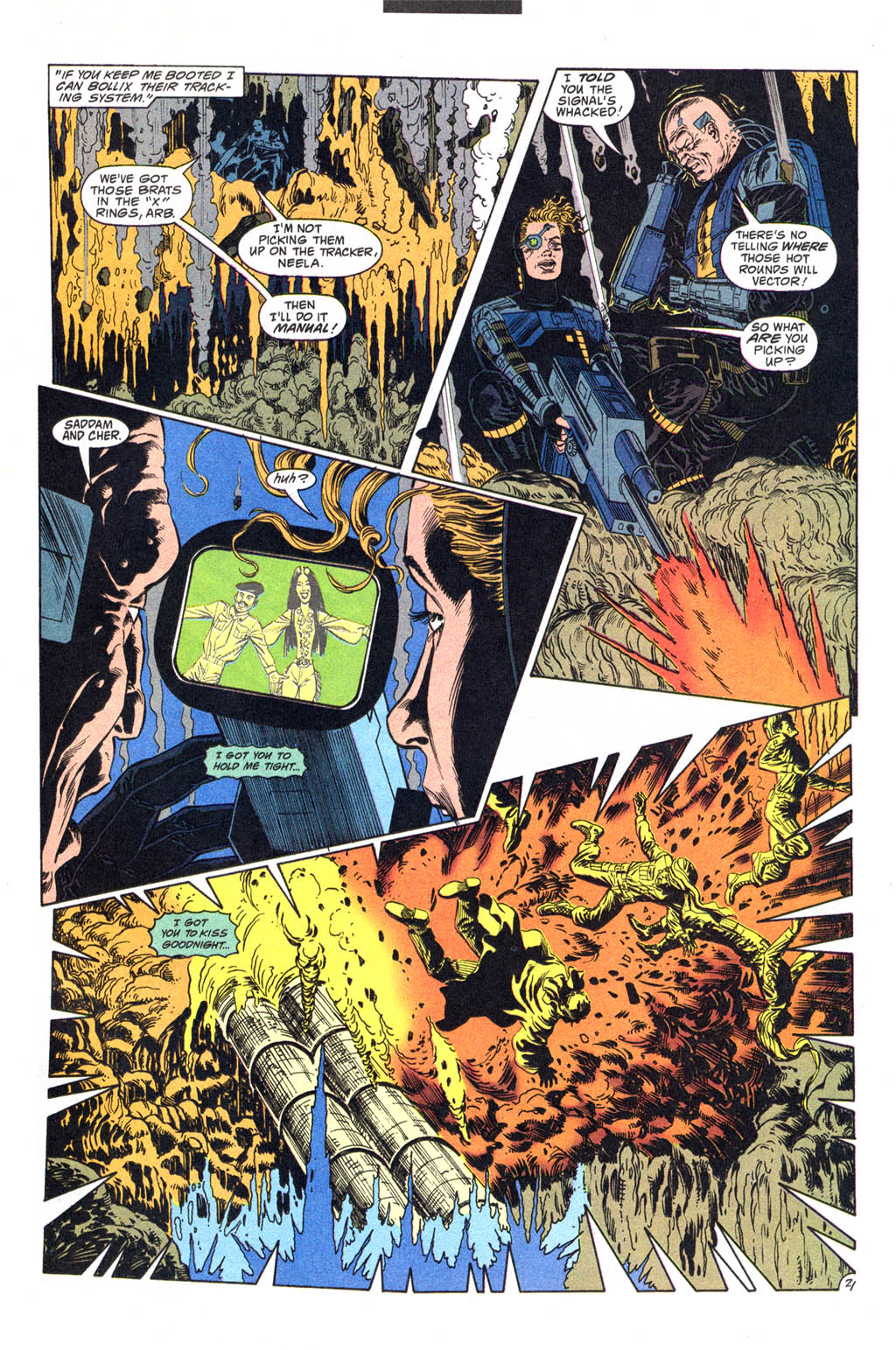 Read online The Psyba-Rats comic -  Issue #3 - 22