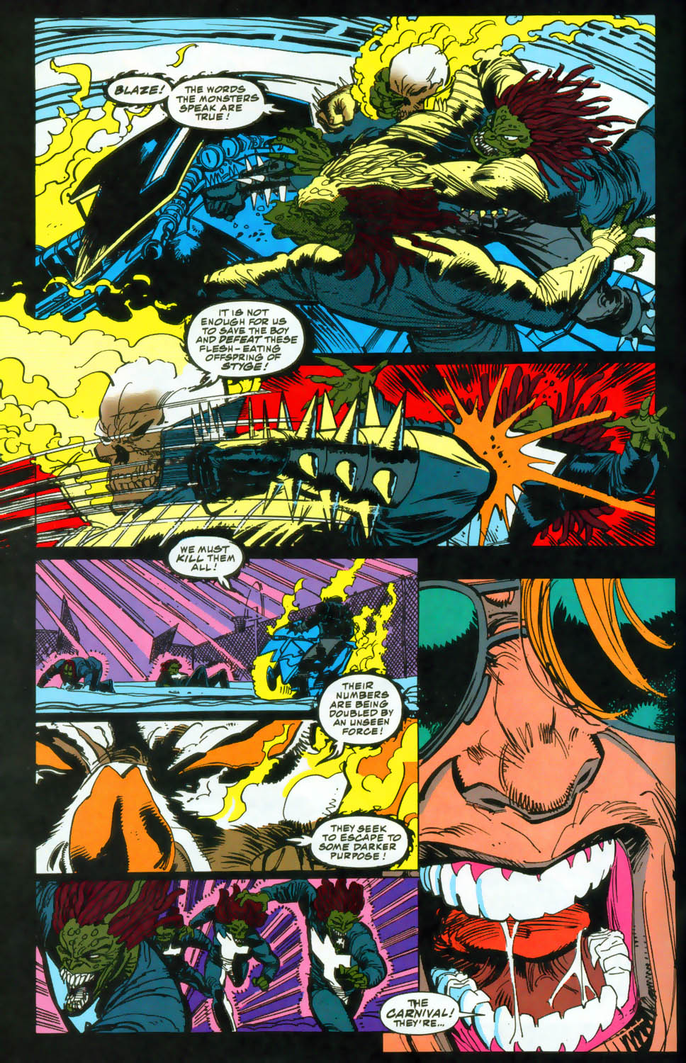 Read online Ghost Rider/Blaze: Spirits of Vengeance comic -  Issue #9 - 18