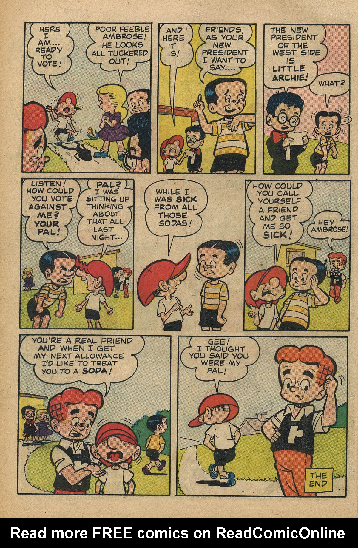 Read online Little Archie (1956) comic -  Issue #11 - 34