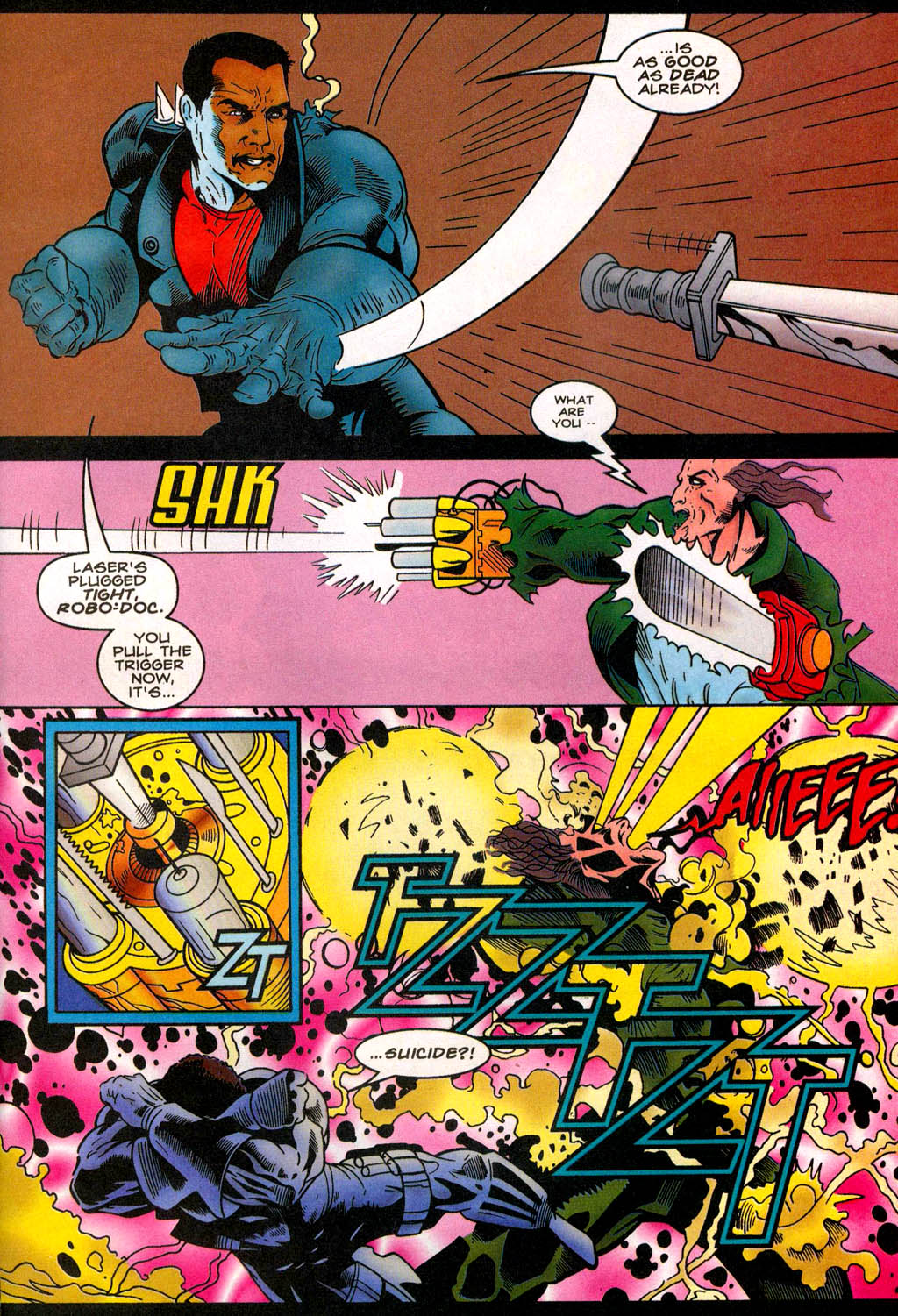 Read online Blade: The Vampire-Hunter comic -  Issue #10 - 19