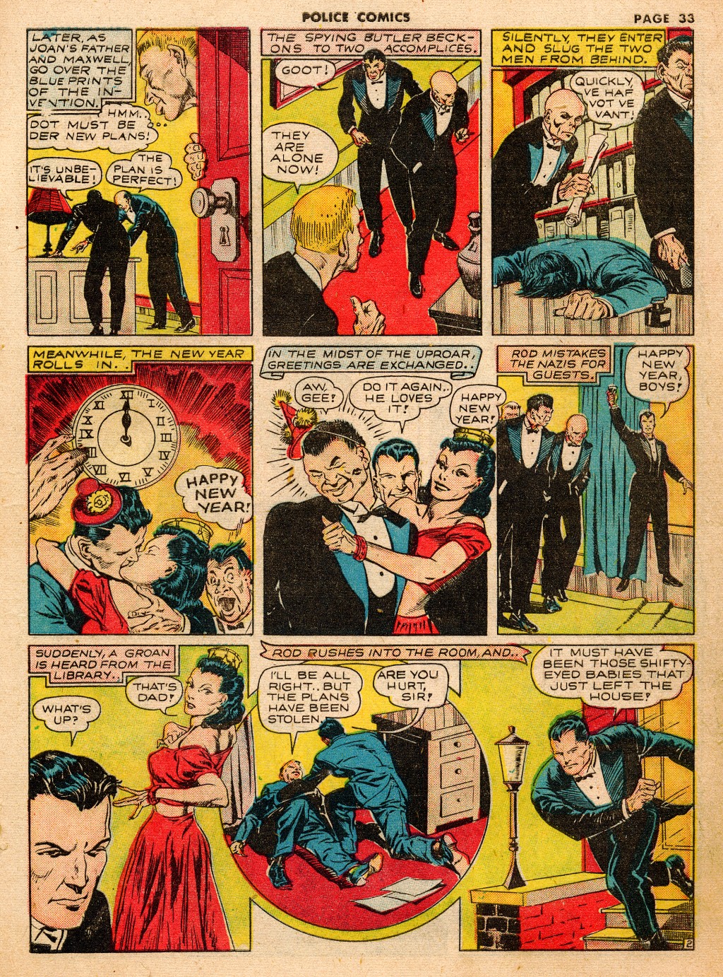 Read online Police Comics comic -  Issue #9 - 42