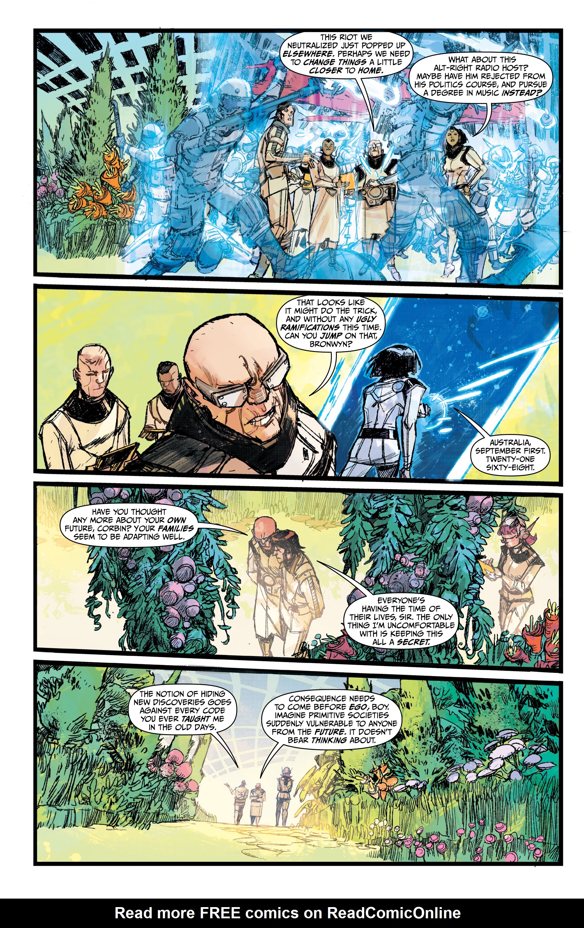 Read online Chrononauts: Futureshock comic -  Issue # _TPB - 48