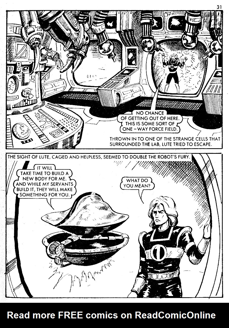 Read online Starblazer comic -  Issue #1 - 31
