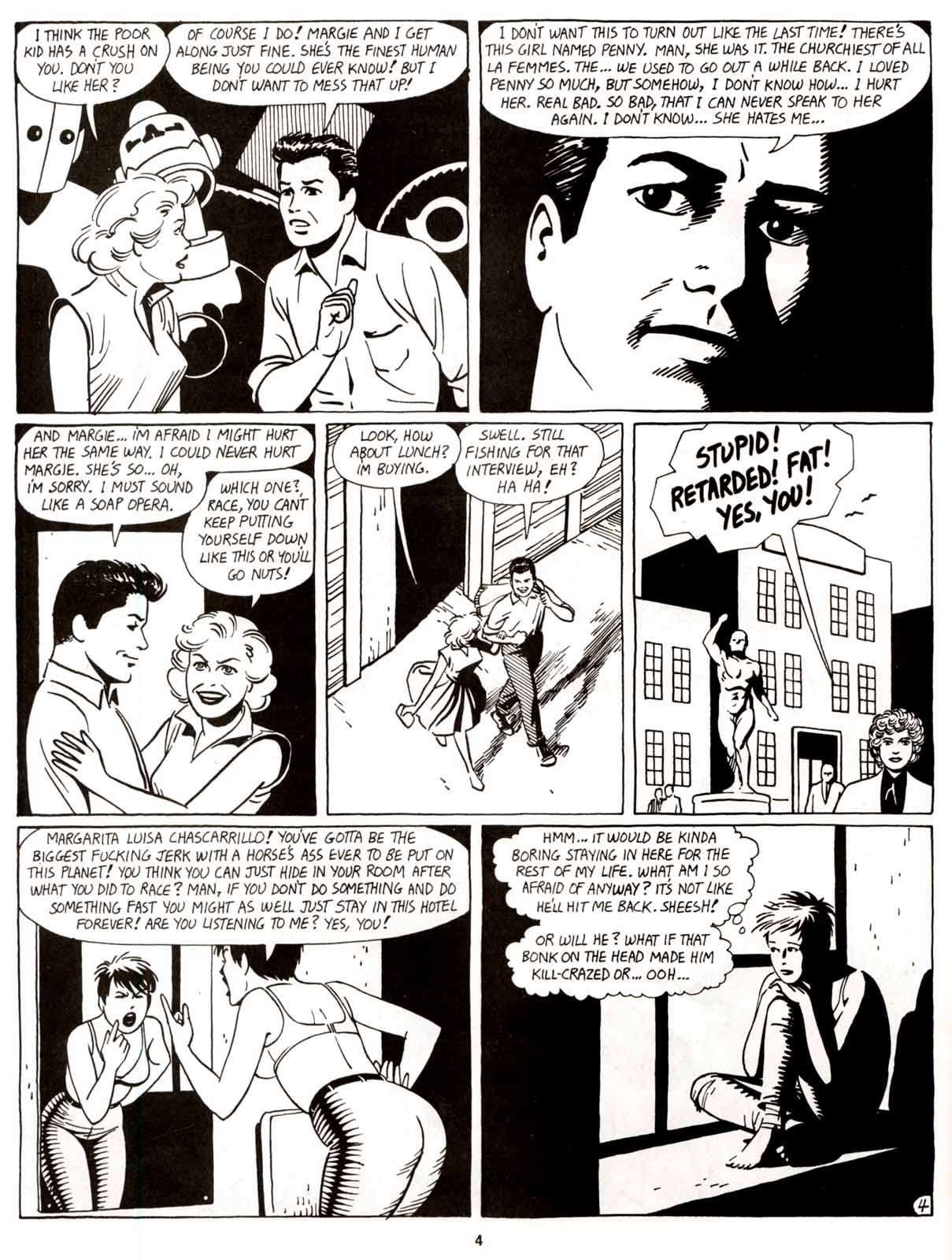 Read online Love and Rockets (1982) comic -  Issue #8 - 6