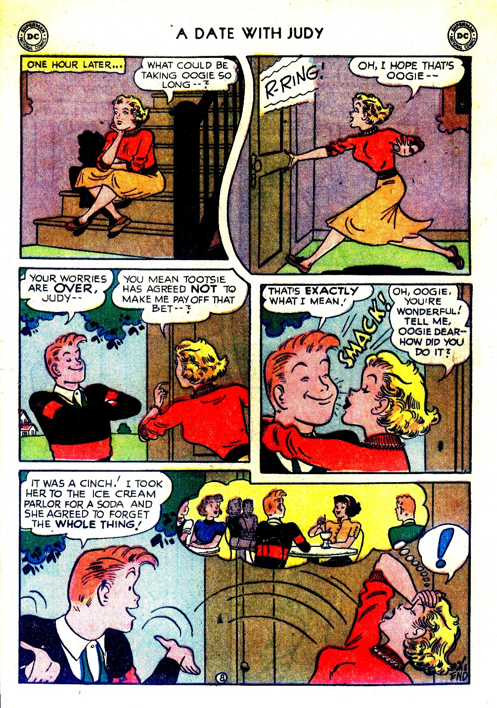 Read online A Date with Judy comic -  Issue #24 - 10