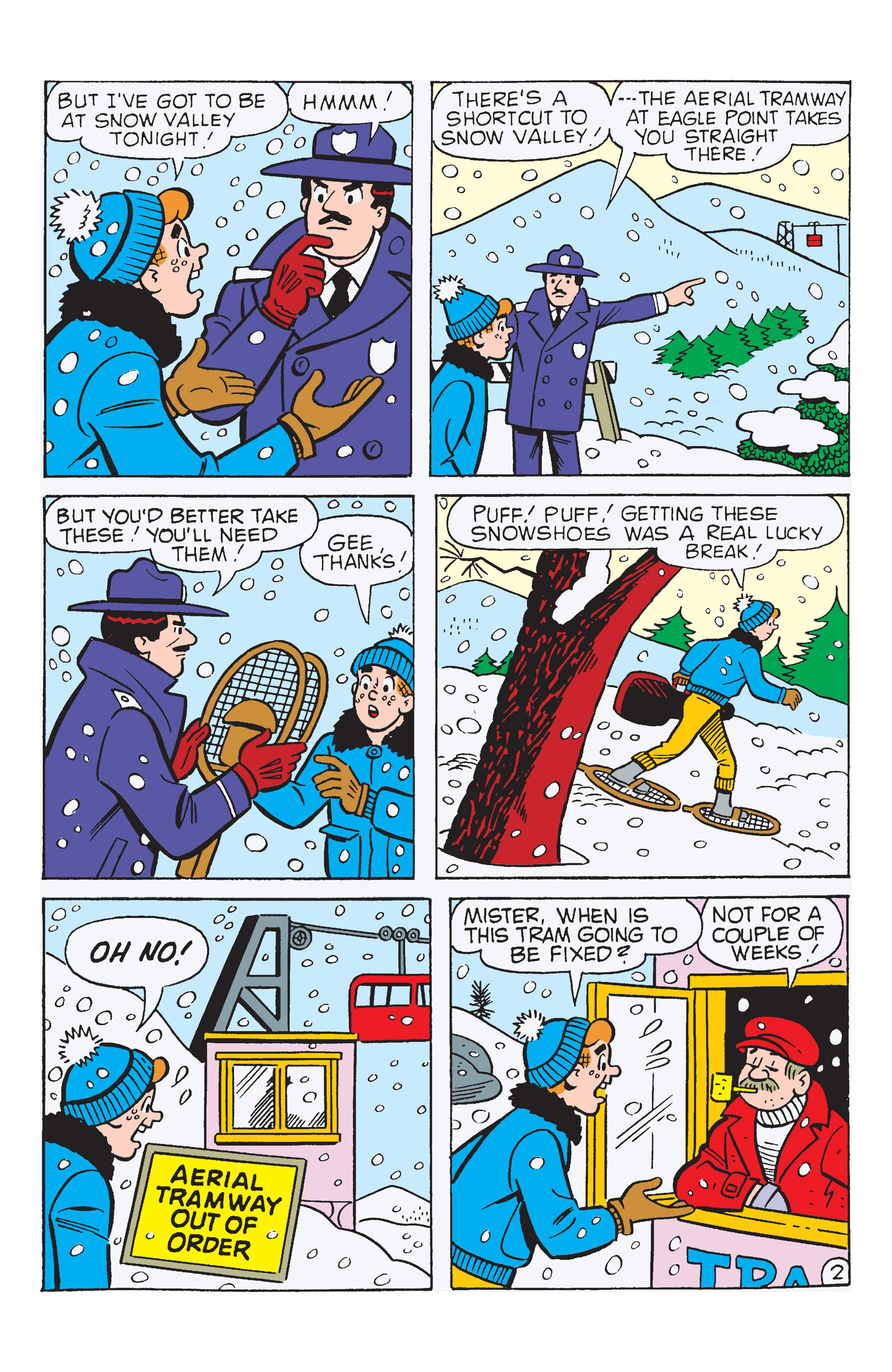 Read online B&V Friends: Snow Day! comic -  Issue # TPB - 89