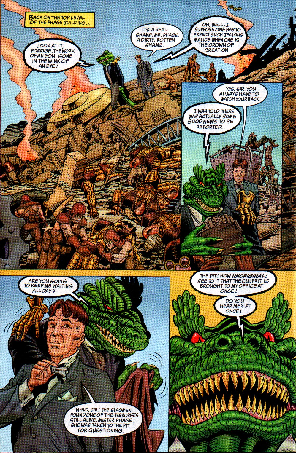 Read online Neil Gaiman's Phage: Shadow Death comic -  Issue #1 - 32