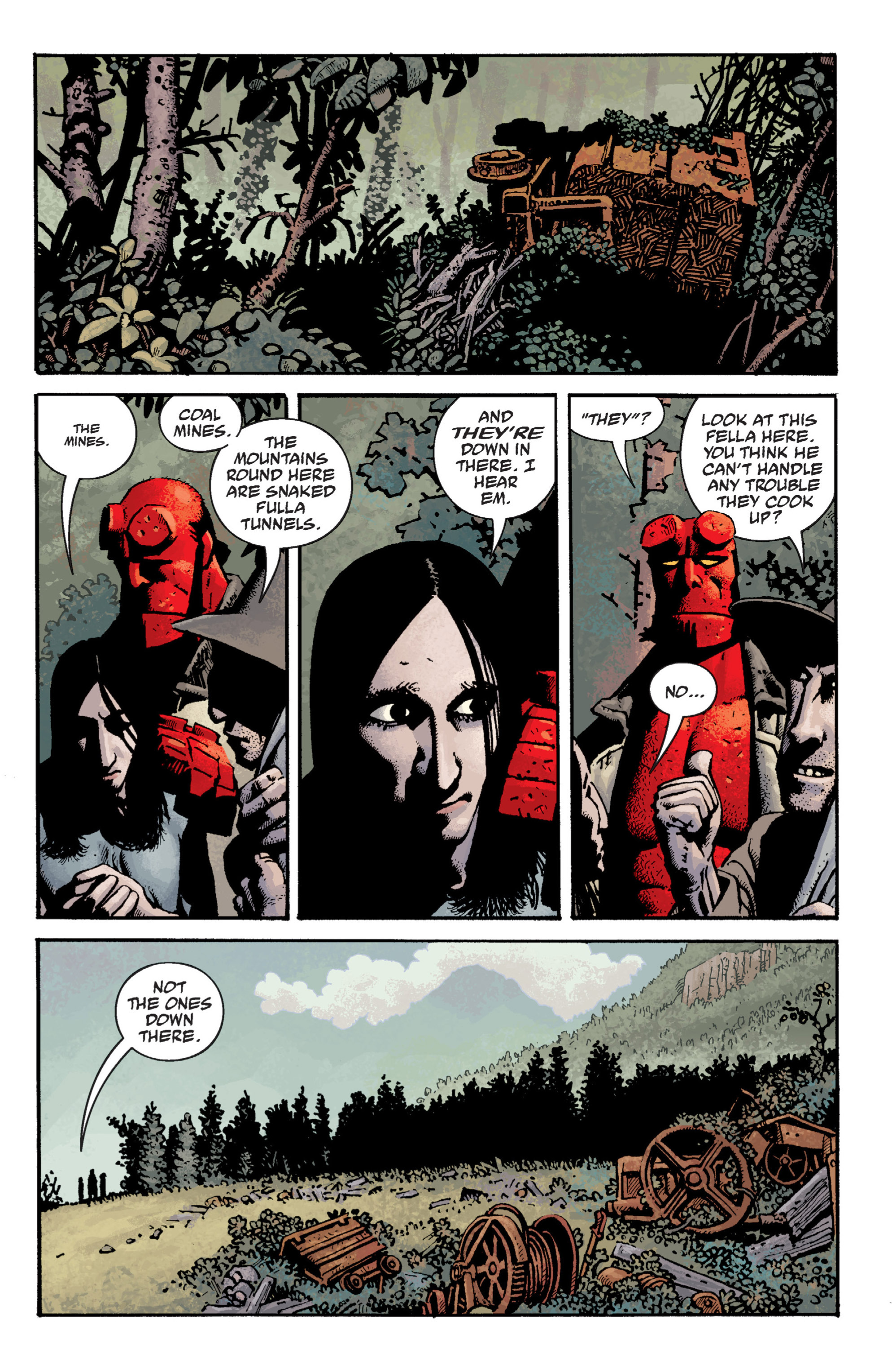 Read online Hellboy comic -  Issue #10 - 37
