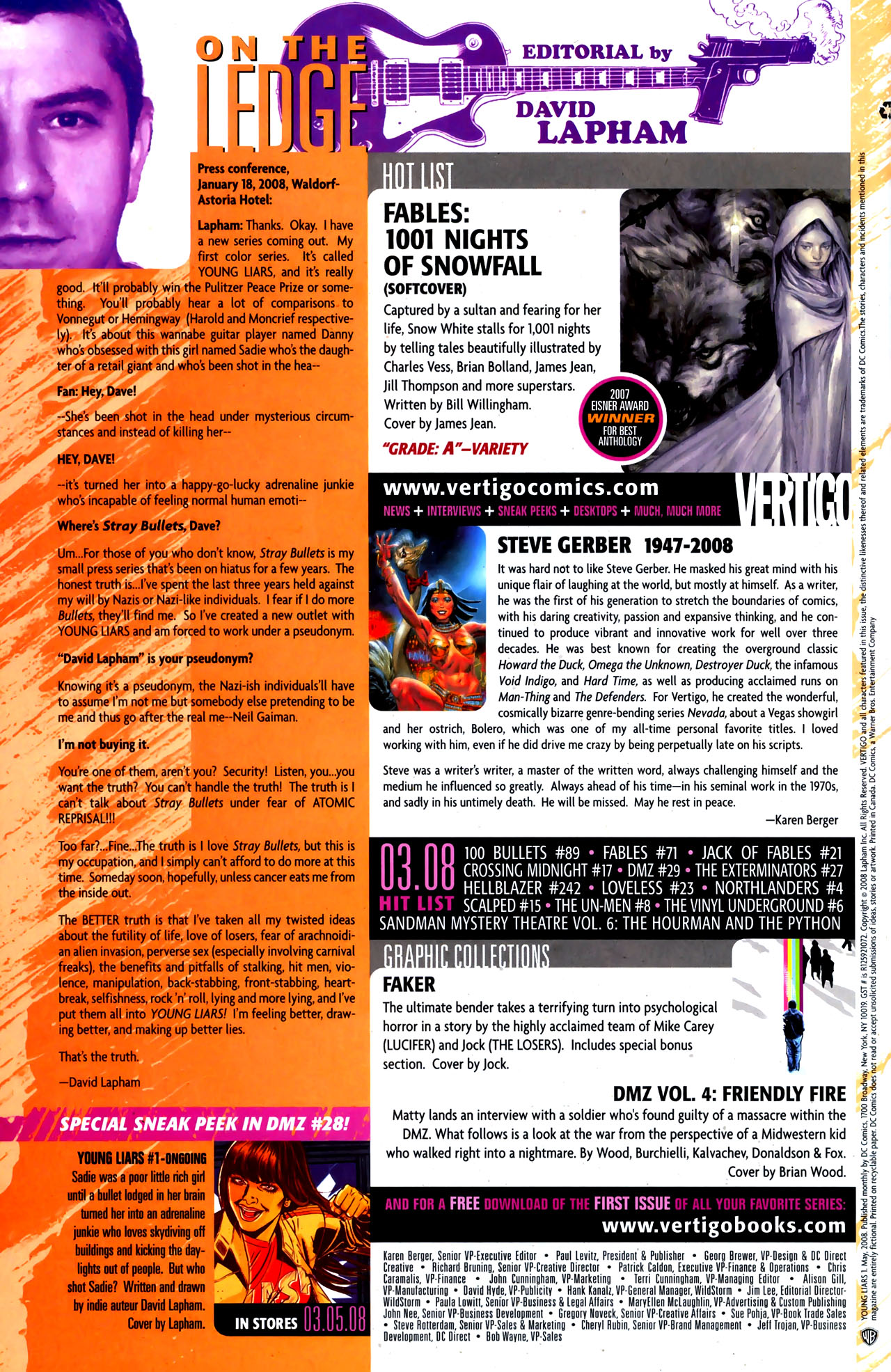 Read online Young Liars comic -  Issue #1 - 26