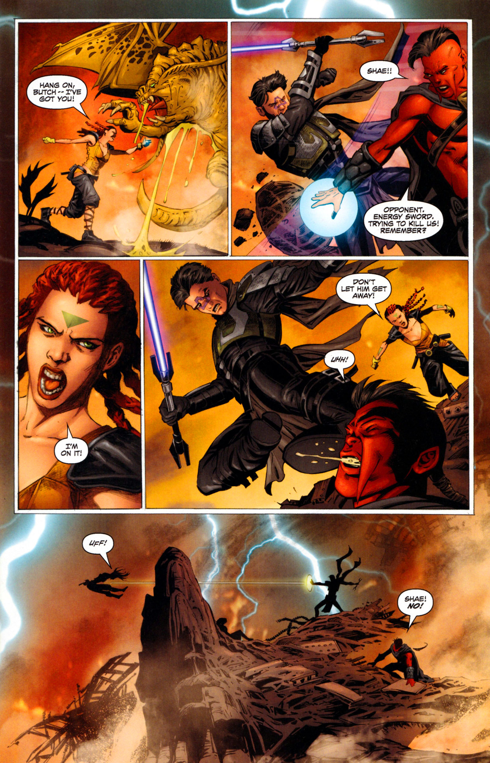 Read online Star Wars: Dawn Of The Jedi - Force Storm comic -  Issue #3 - 11
