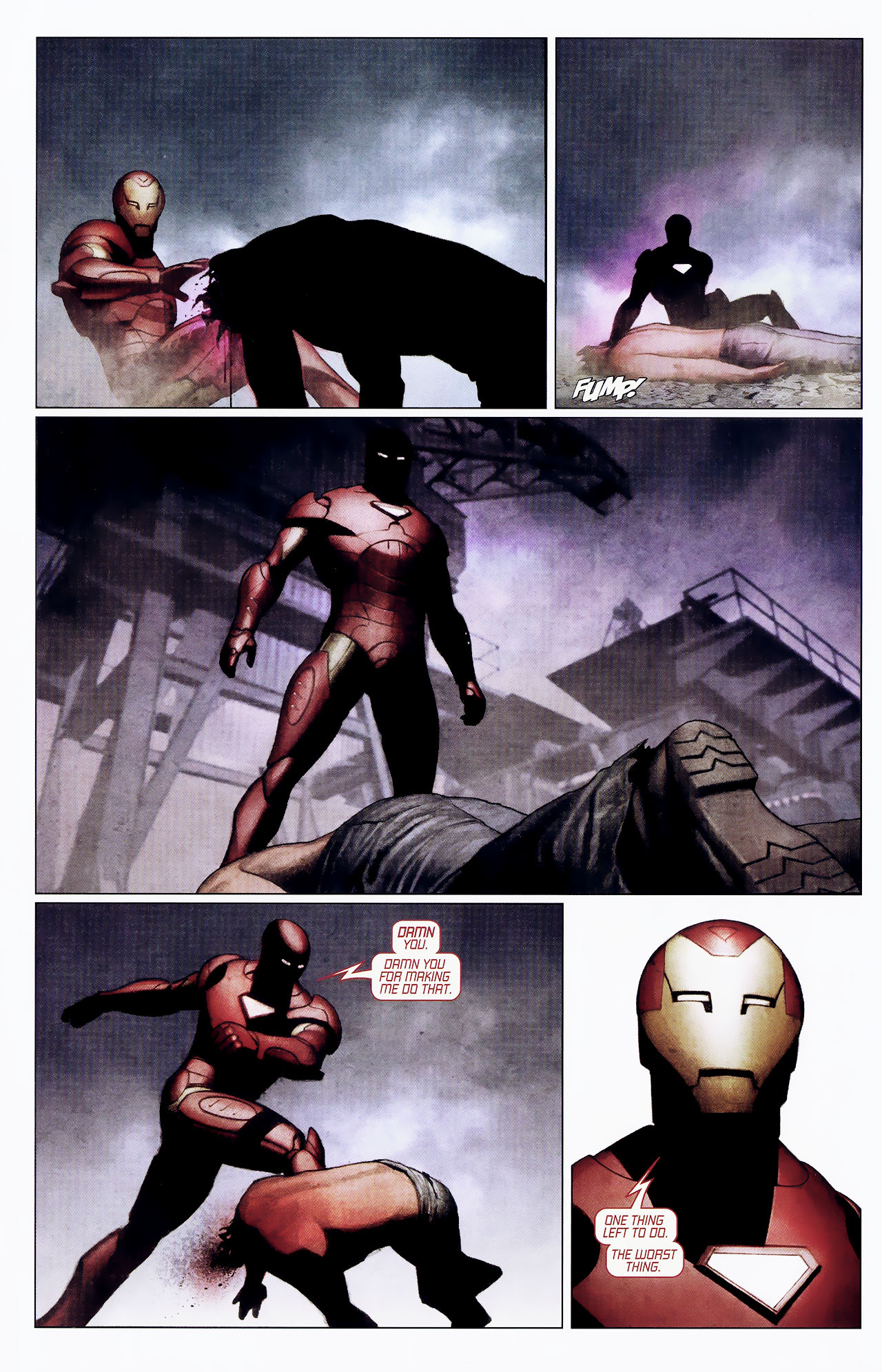 Read online Iron Man: Extremis Director's Cut comic -  Issue #6 - 21