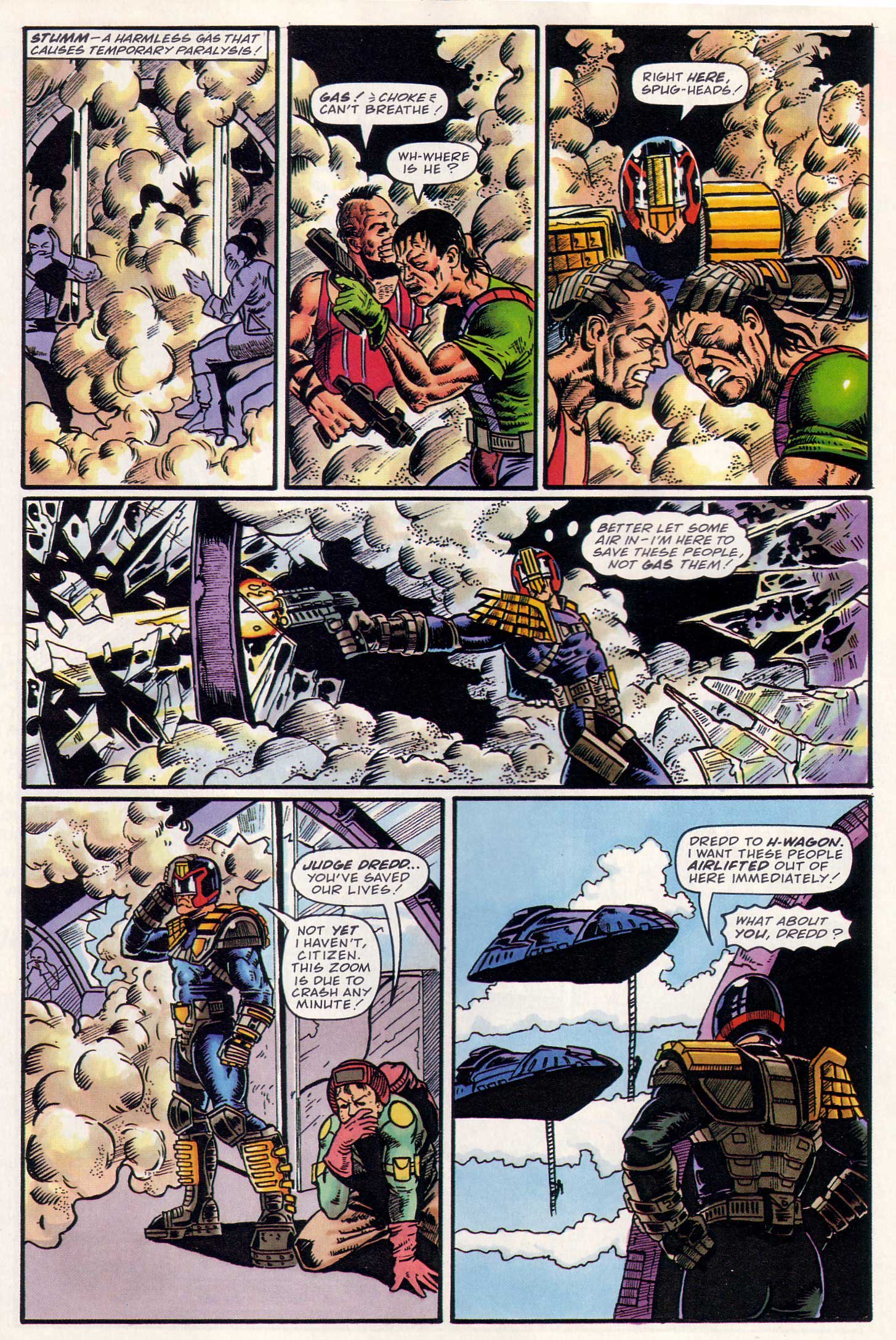 Read online Judge Dredd Lawman of the Future comic -  Issue #3 - 21