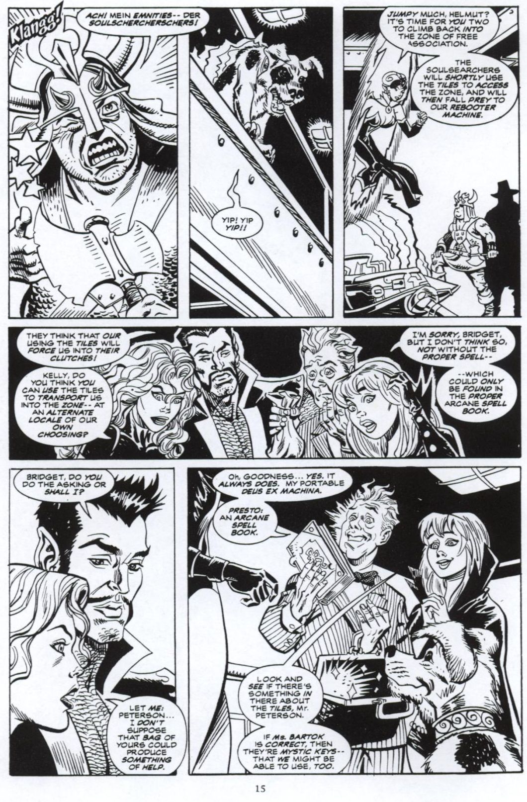 Read online Soulsearchers and Company comic -  Issue #73 - 16