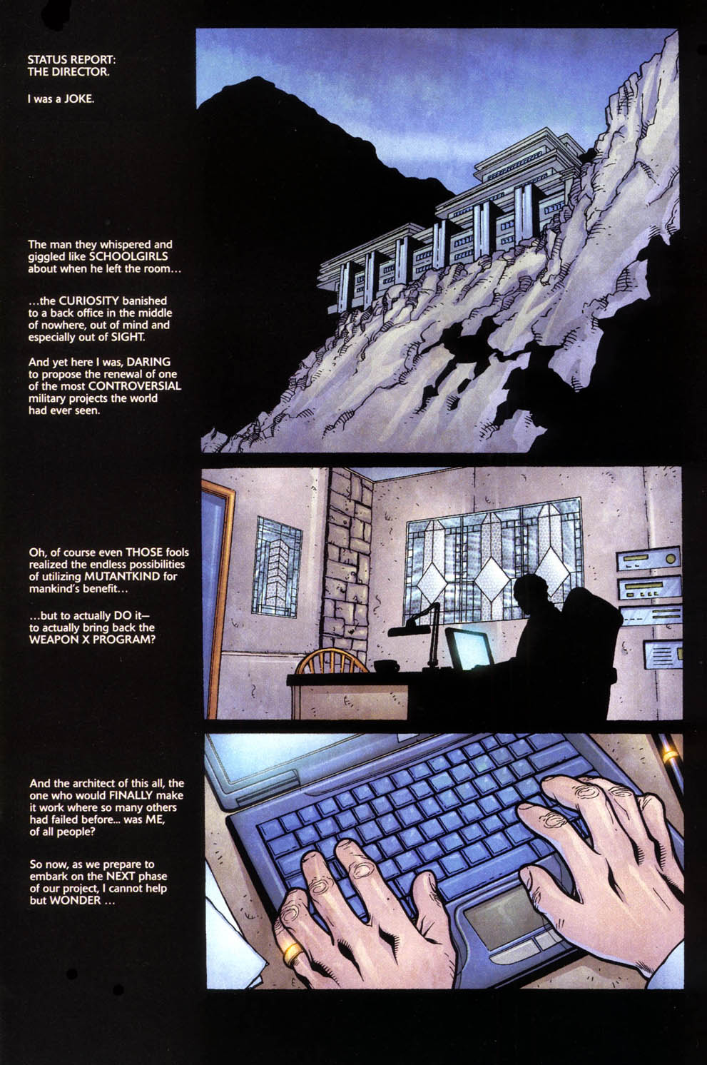 Read online Weapon X (2002) comic -  Issue #0.5 - 3