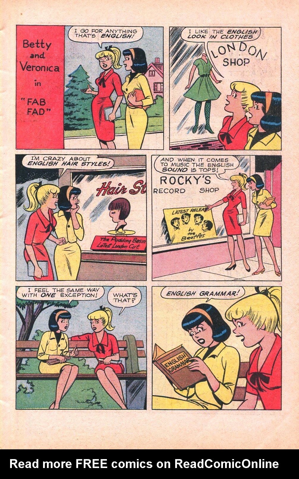 Read online Archie's Joke Book Magazine comic -  Issue #100 - 7