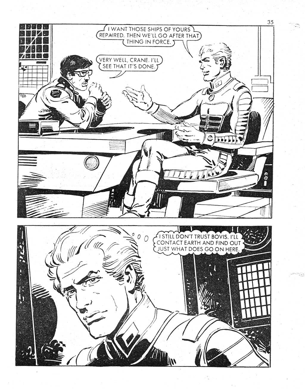 Read online Starblazer comic -  Issue #5 - 35