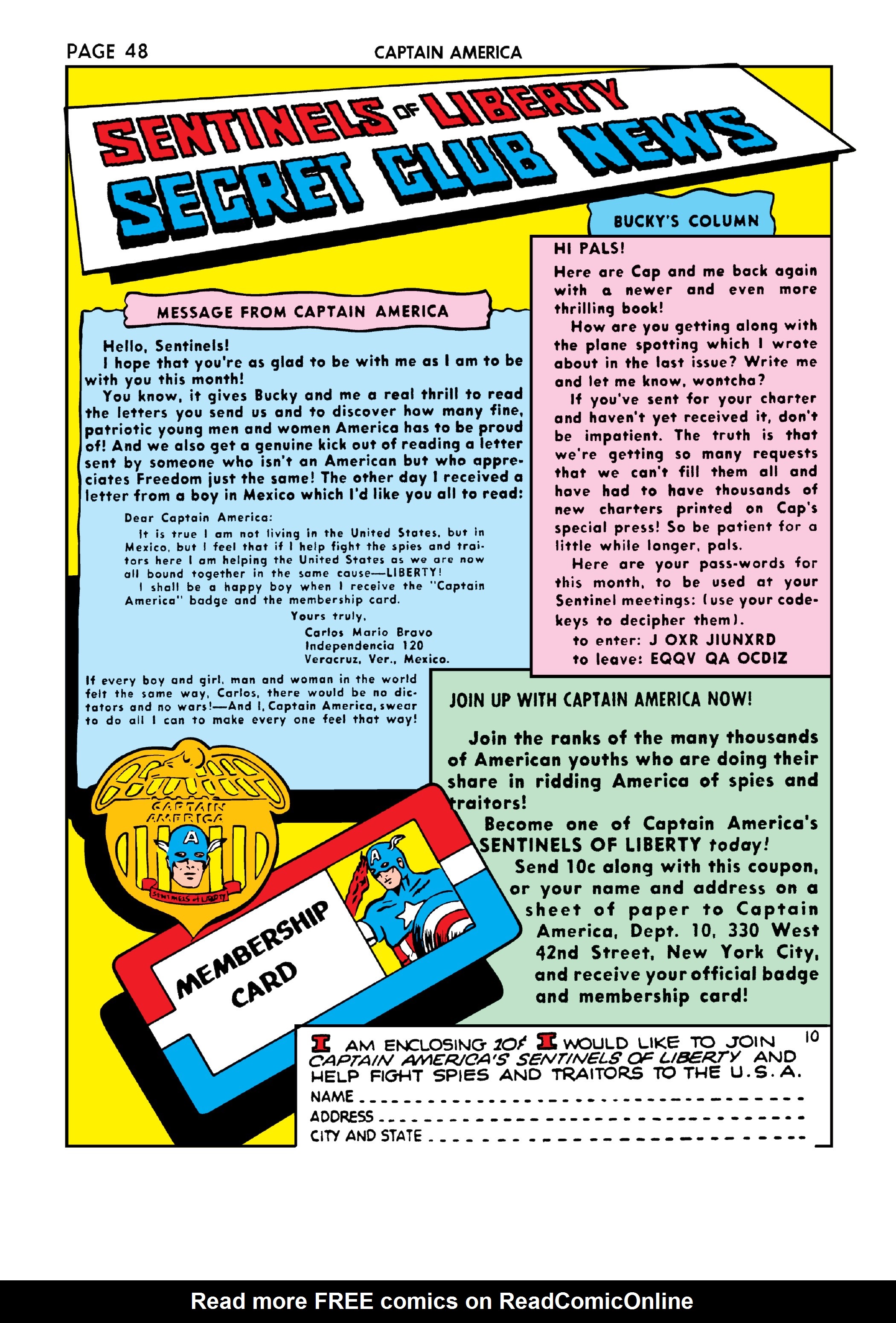 Read online Marvel Masterworks: Golden Age Captain America comic -  Issue # TPB 3 (Part 2) - 23