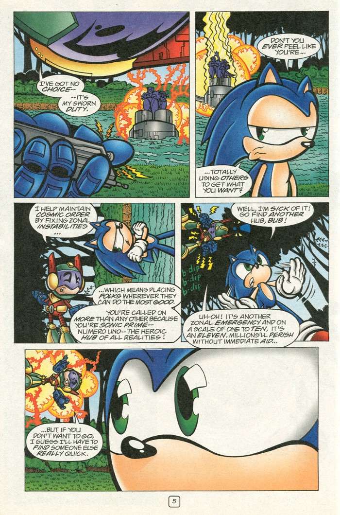 Read online Sonic Super Special comic -  Issue #12 - Sonic and Knuckles visa versa - 22