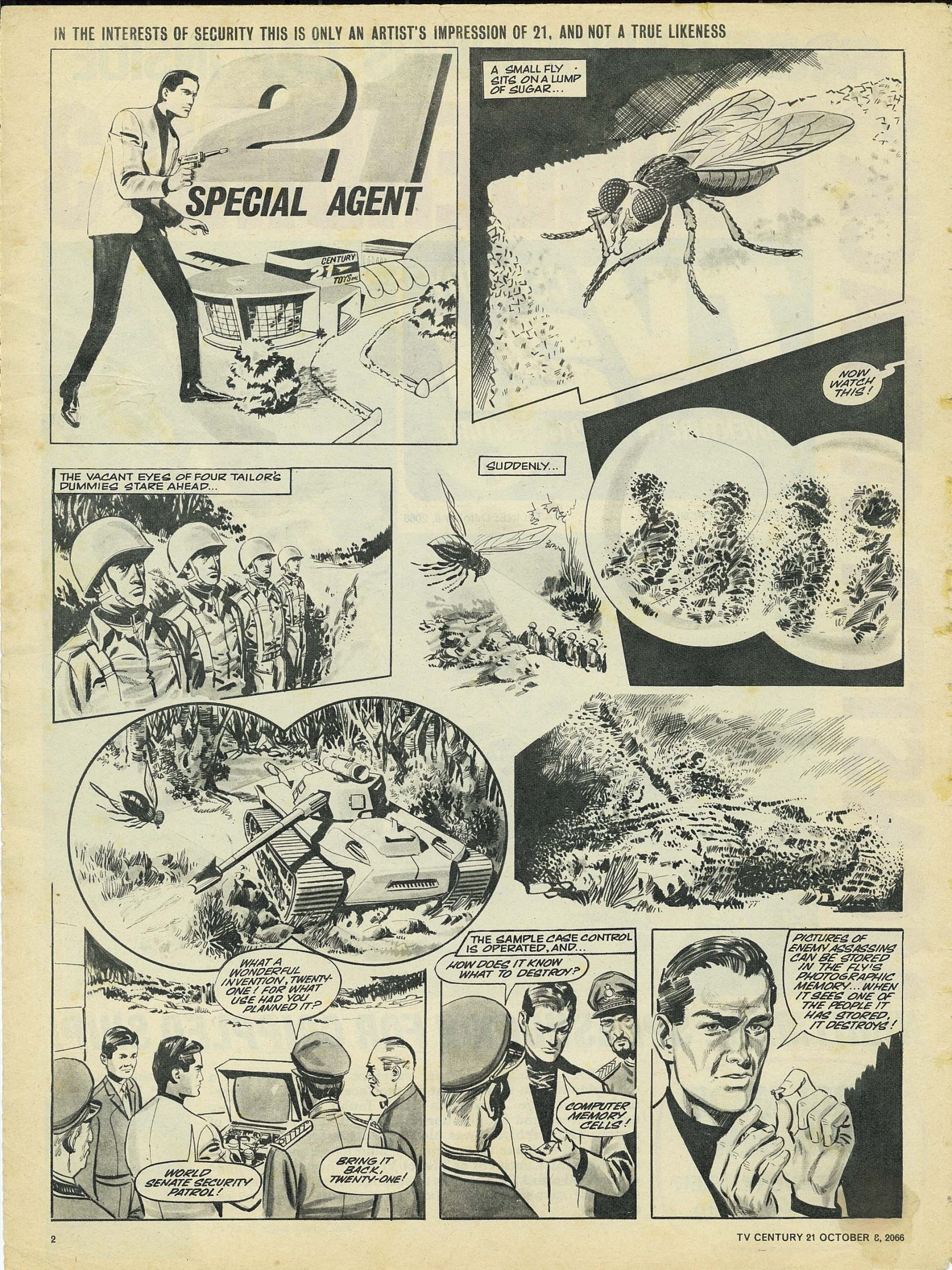 Read online TV Century 21 (TV 21) comic -  Issue #90 - 2