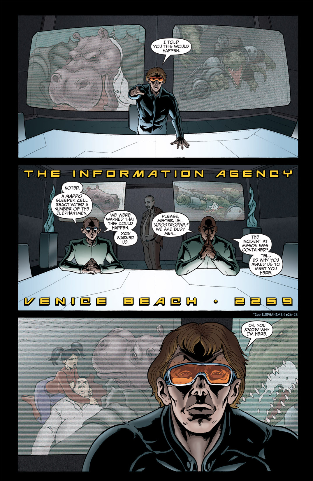 Read online Elephantmen comic -  Issue #30 - 7