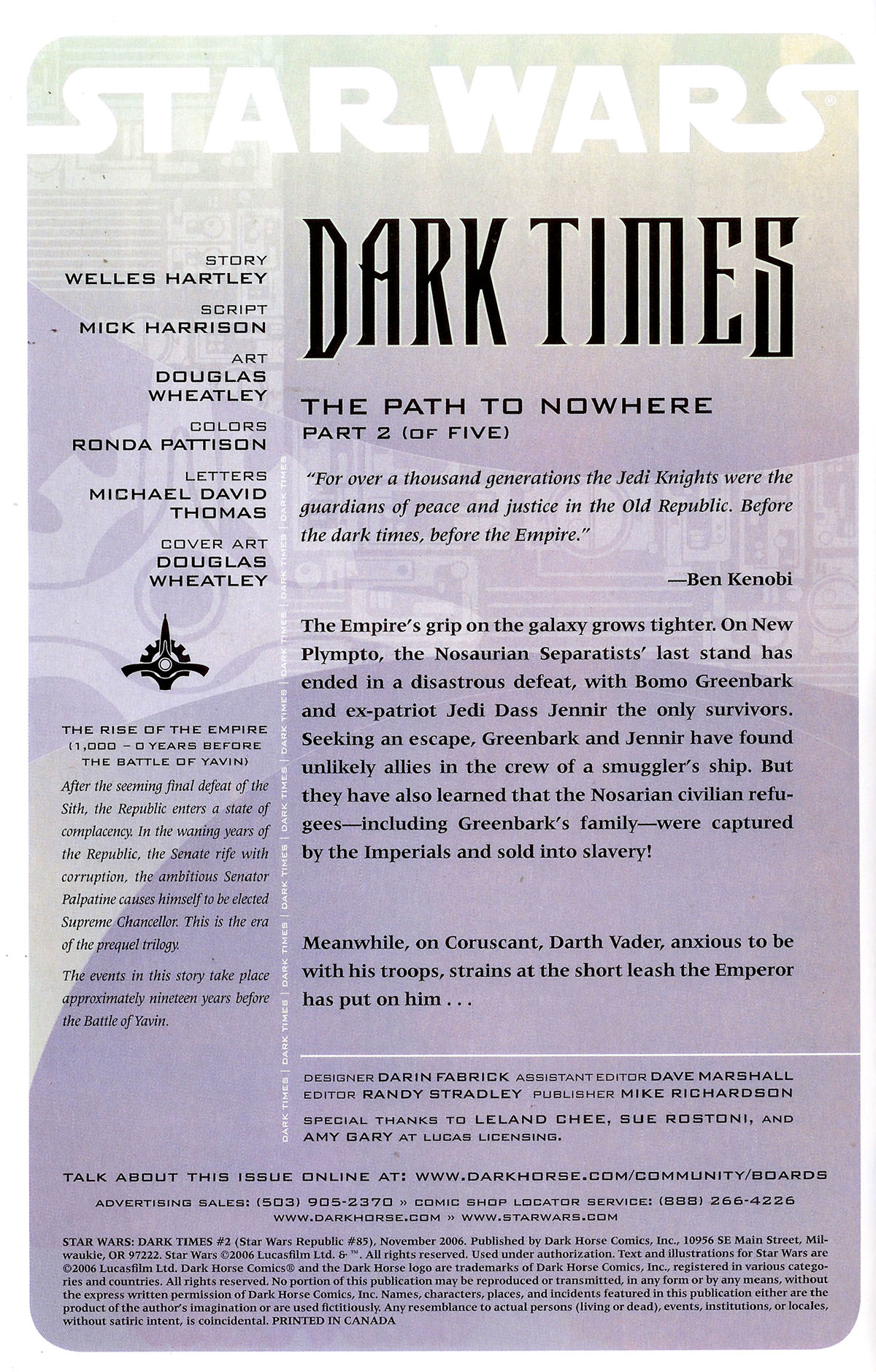 Read online Star Wars: Dark Times comic -  Issue #2 - The Path To Nowhere, Part 2 - 2