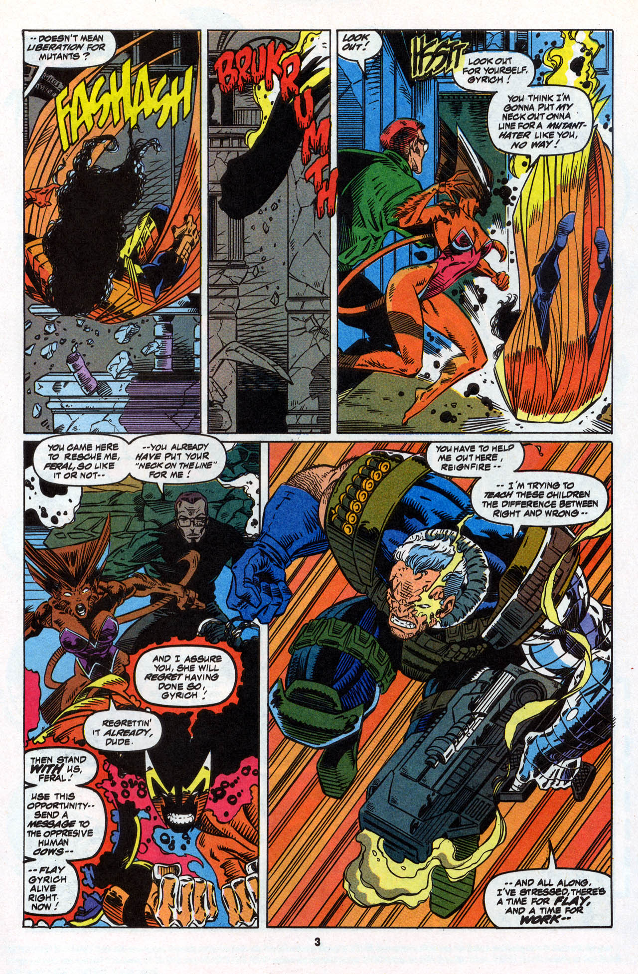 Read online X-Force (1991) comic -  Issue #28 - 5