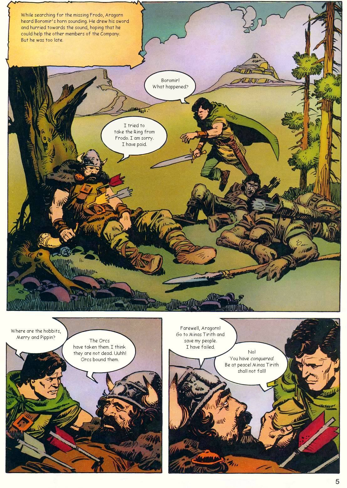 Read online El Señor de los Anillos comic -  Issue #3 - 2