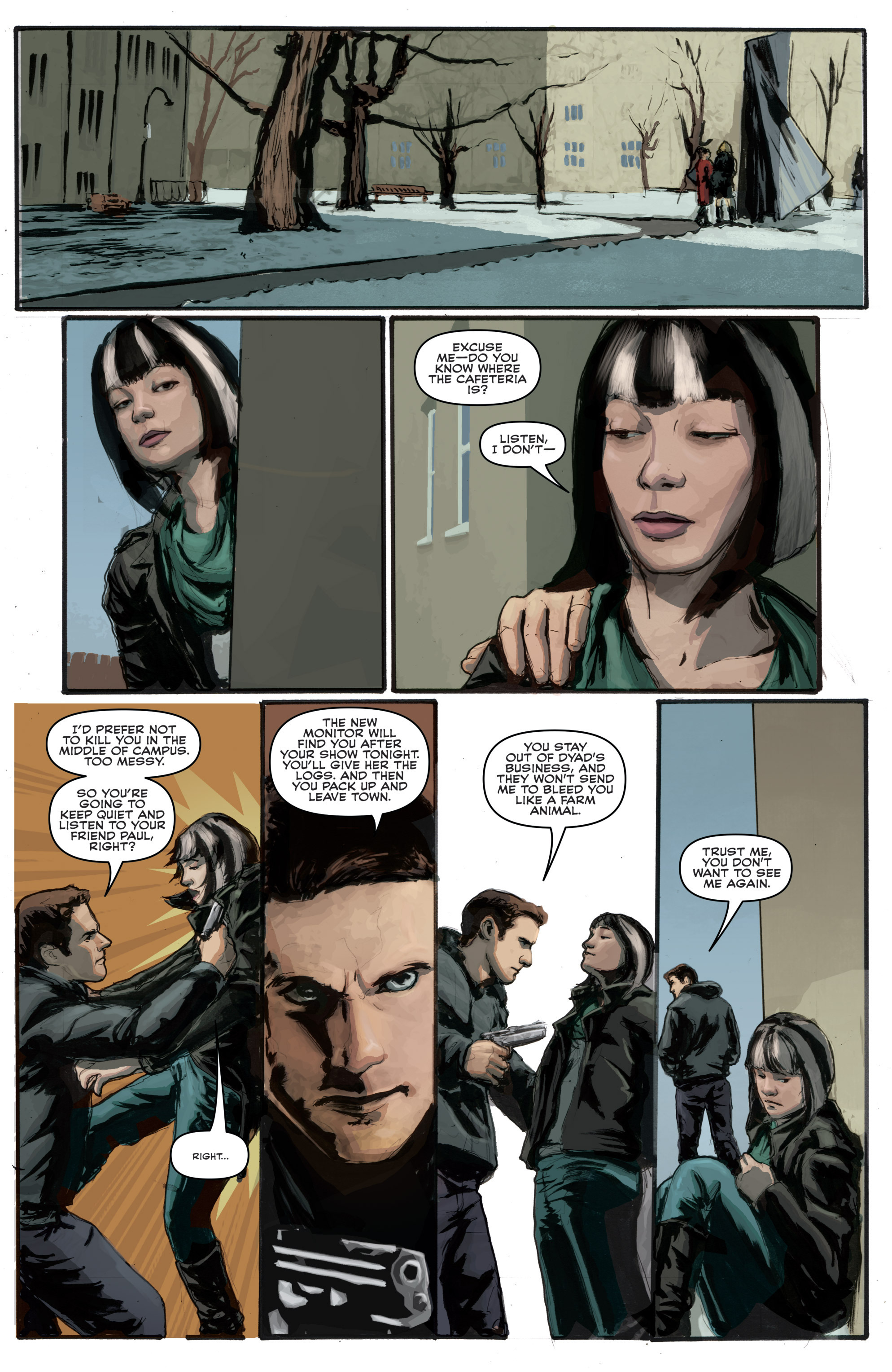 Read online Orphan Black comic -  Issue #4 - 17
