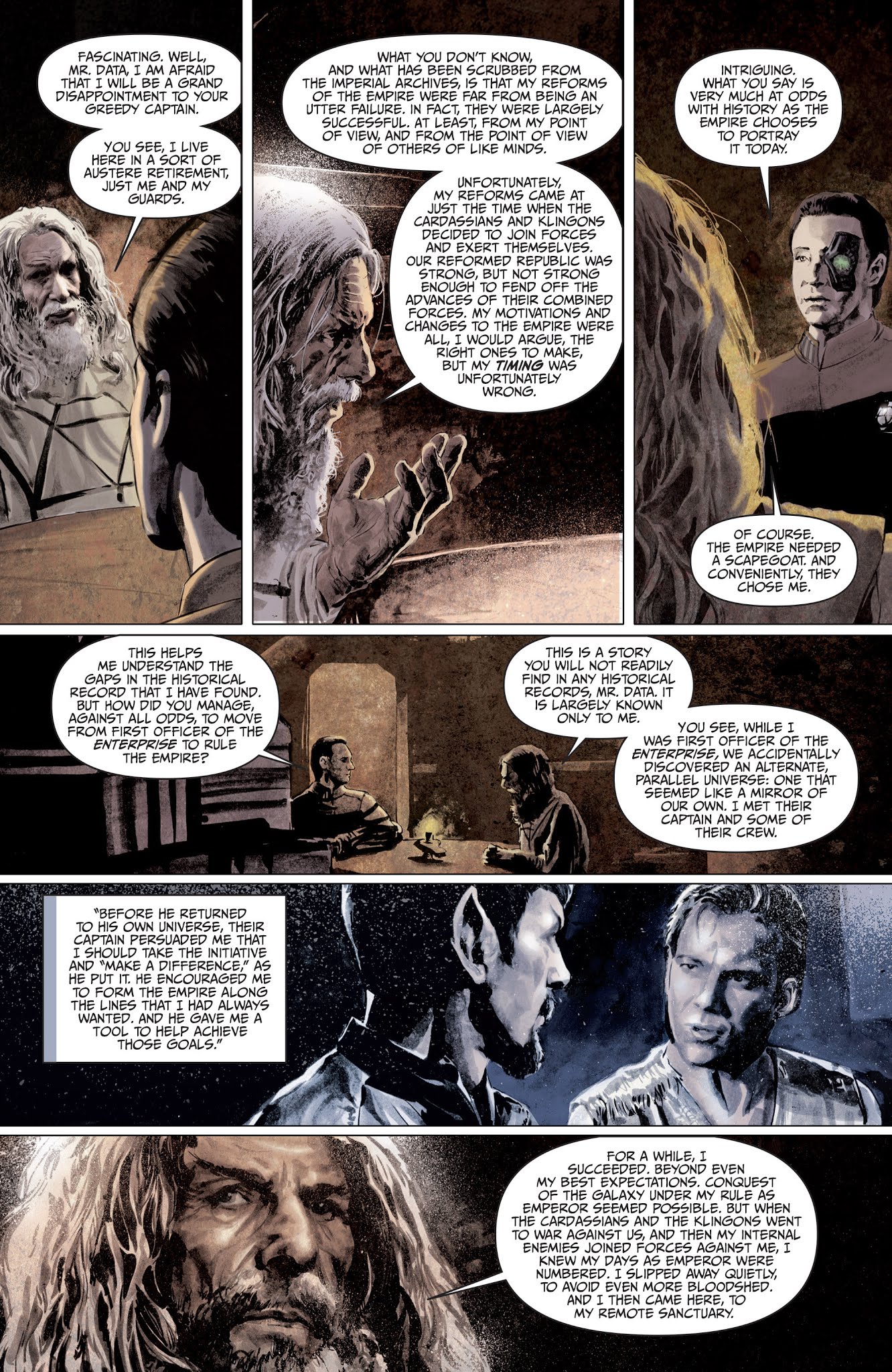 Read online Star Trek: The Next Generation: Through the Mirror comic -  Issue #4 - 21