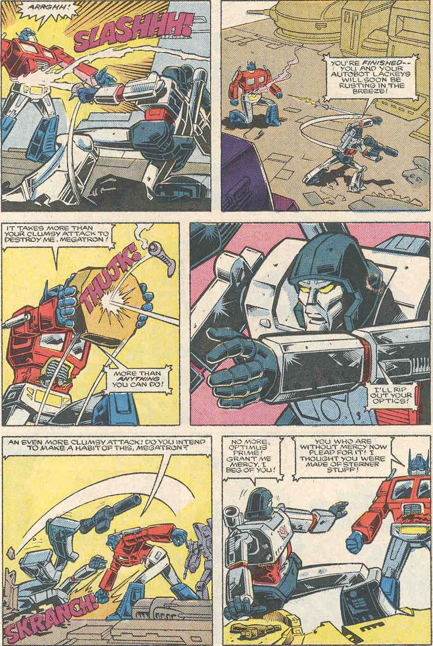 Read online The Transformers: The Movie comic -  Issue #1 - 16