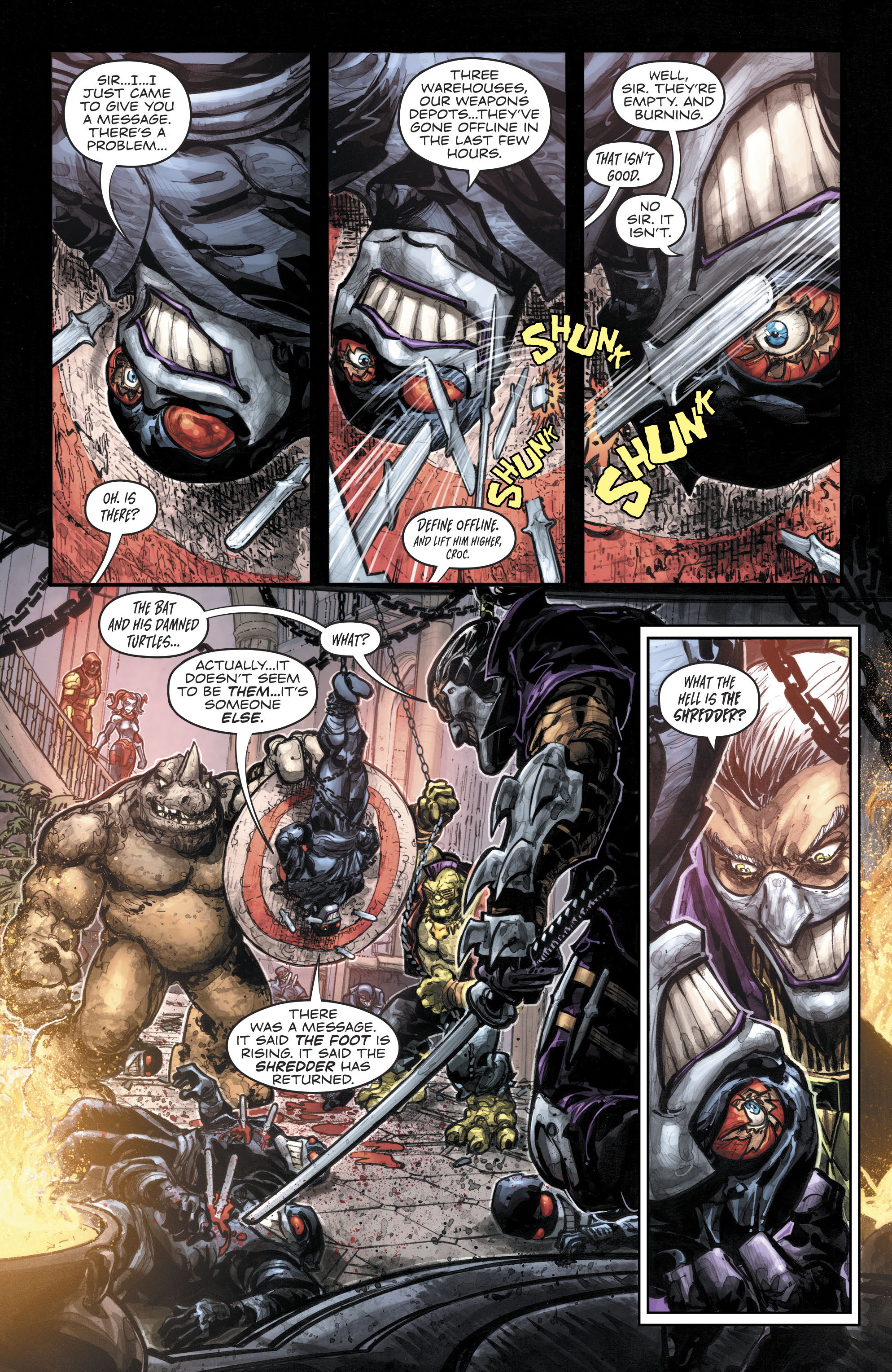 Read online Batman/Teenage Mutant Ninja Turtles III comic -  Issue #4 - 3