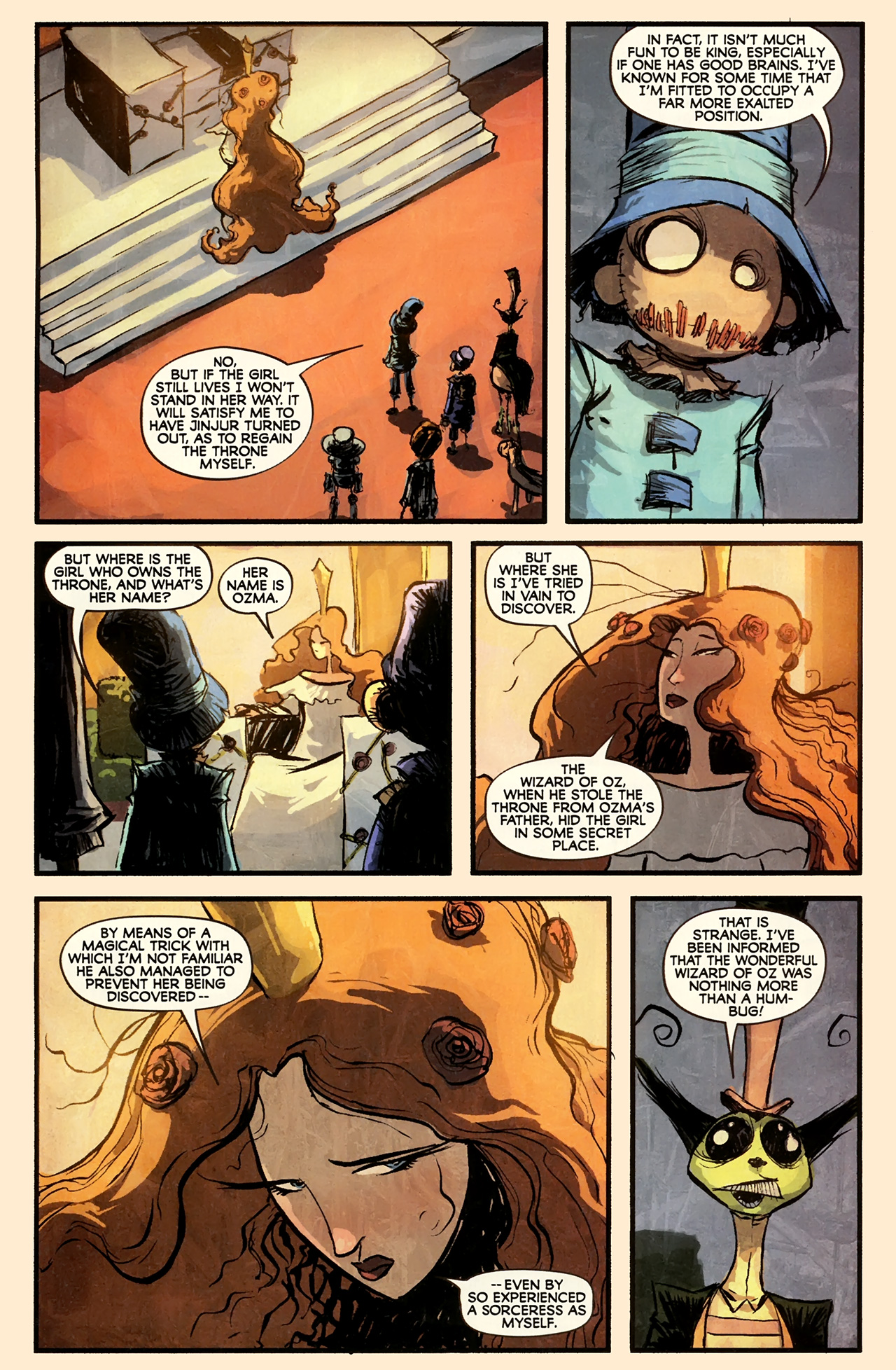 Read online The Marvelous Land of Oz comic -  Issue #7 - 14