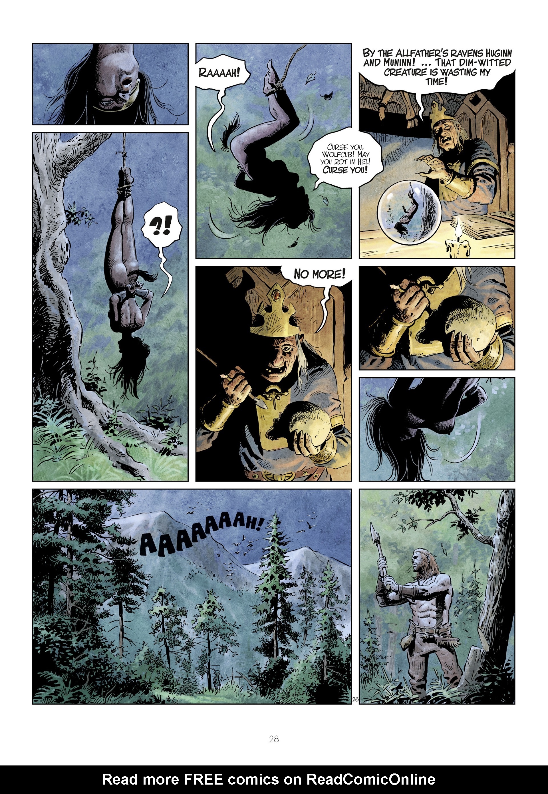 Read online The World of Thorgal: Wolfcub comic -  Issue #5 - 30