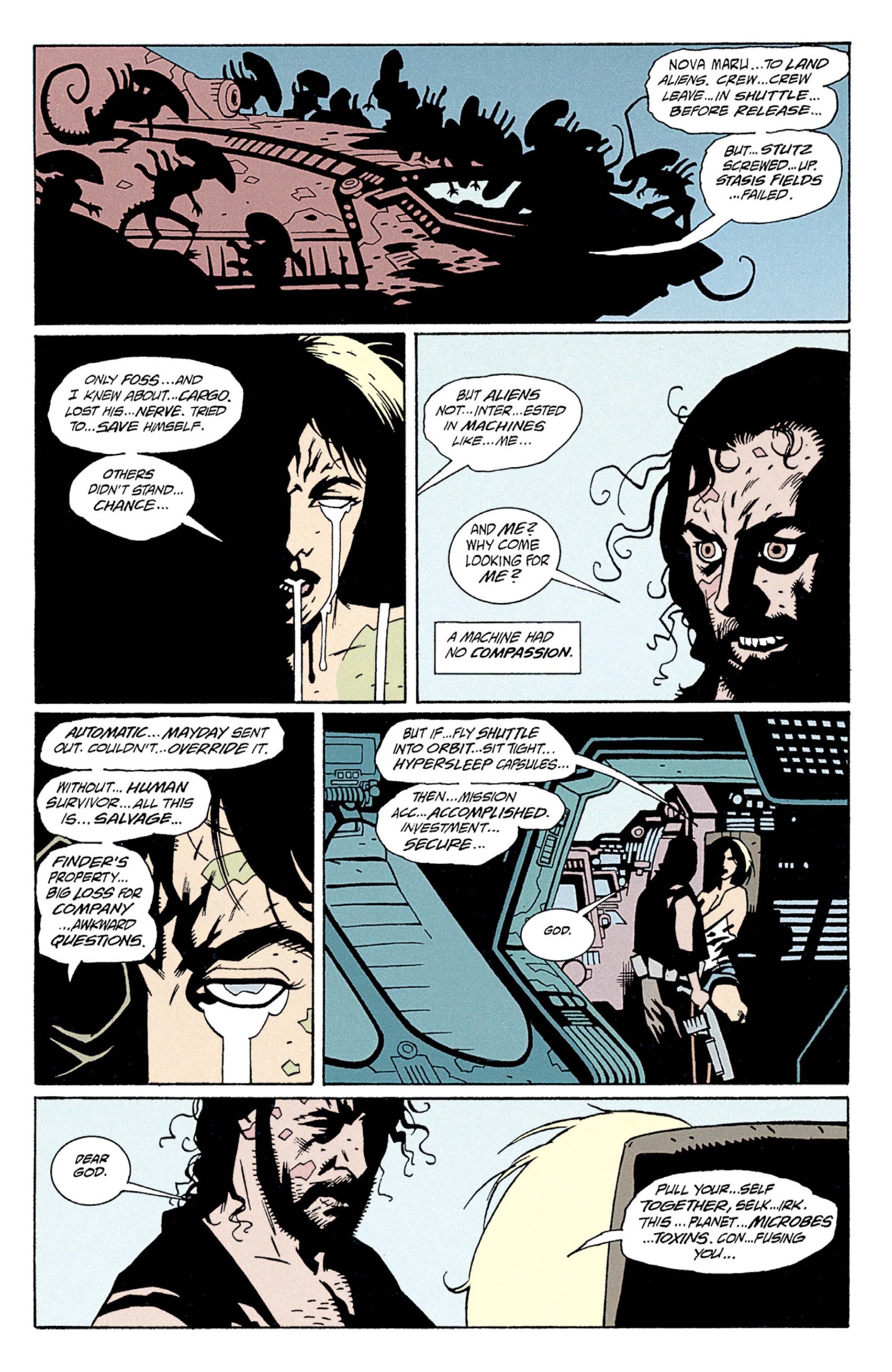 Read online Aliens: Salvation comic -  Issue # TPB - 46