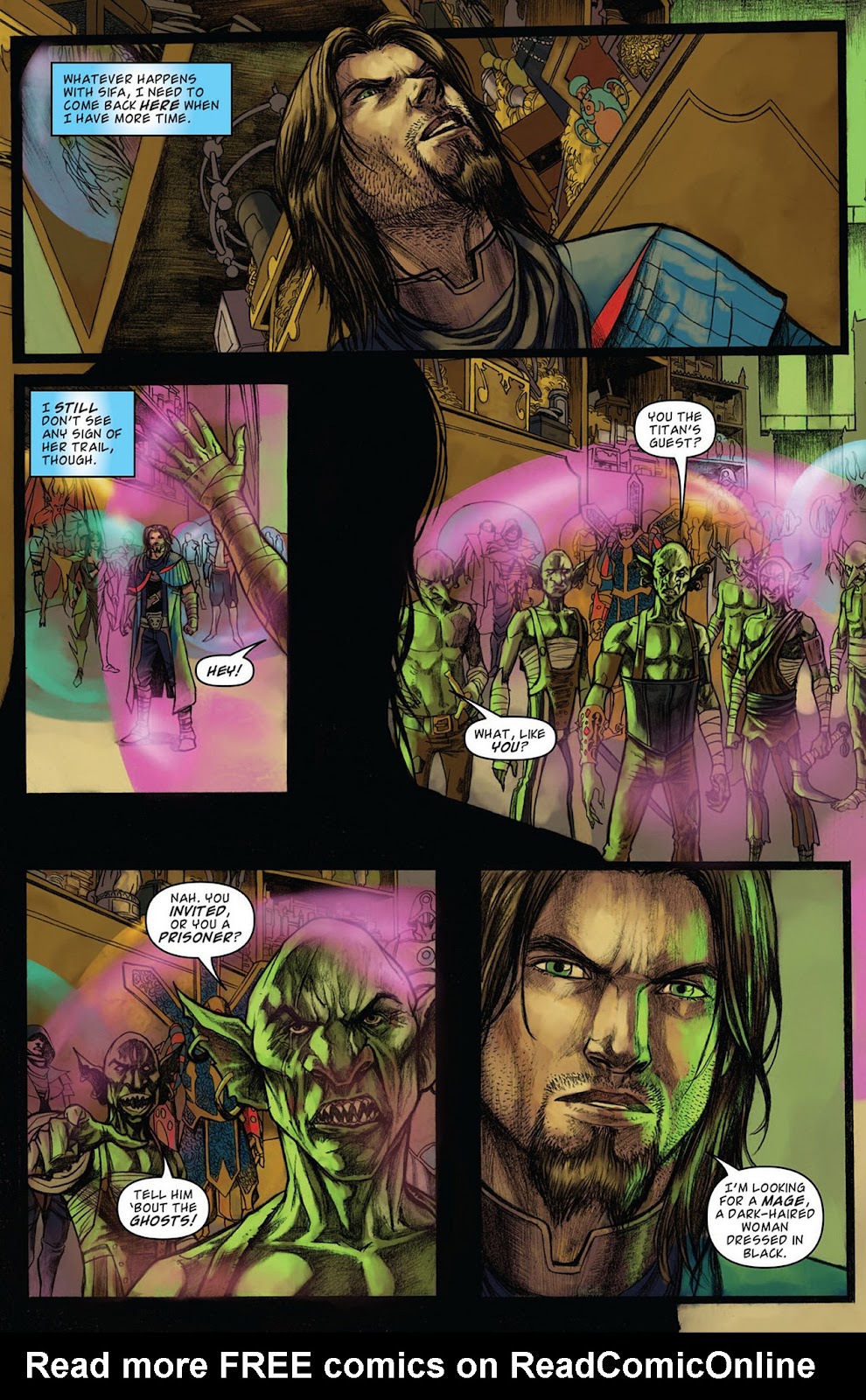 Magic: The Gathering - The Spell Thief issue 1 - Page 9