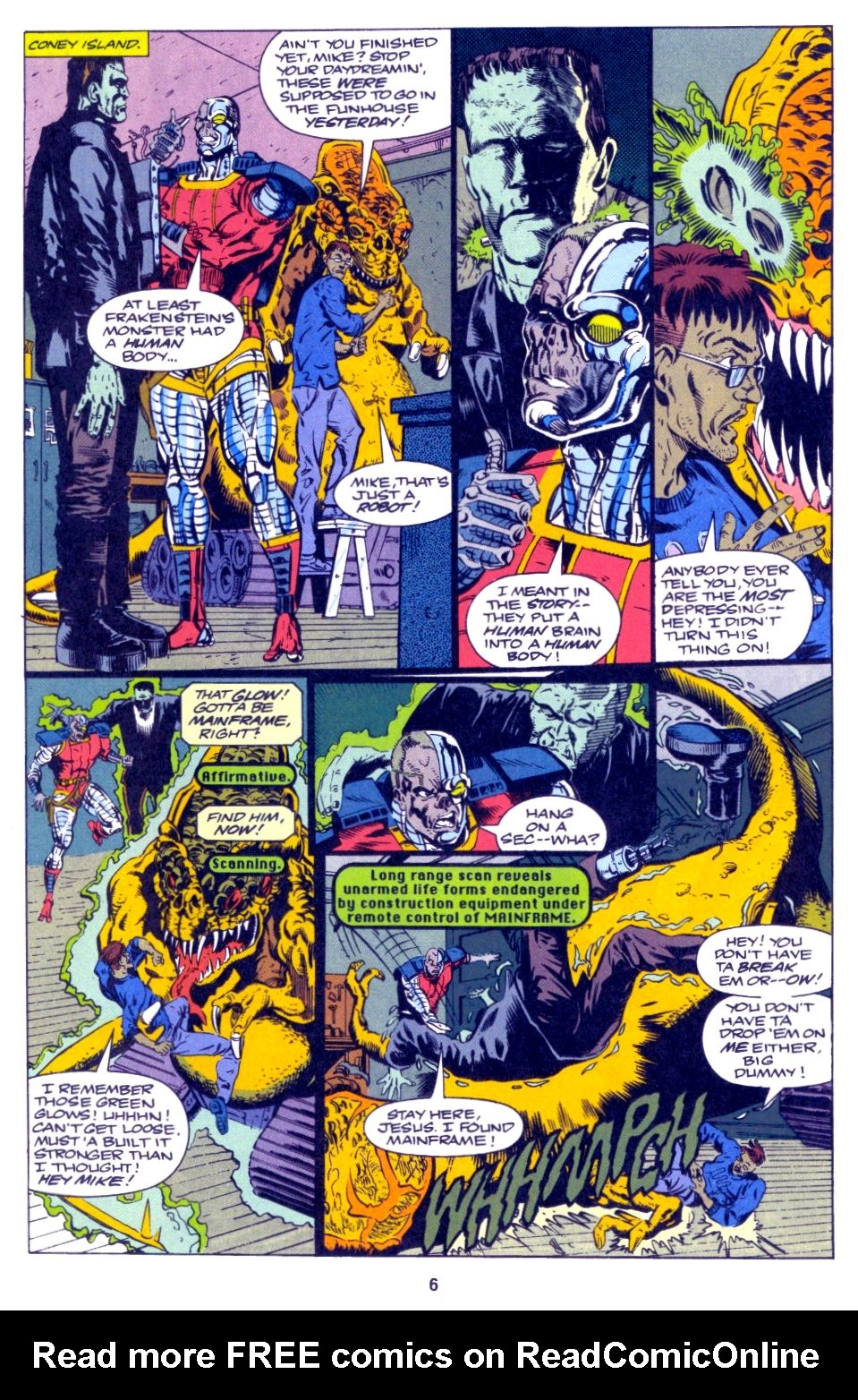 Read online Deathlok (1991) comic -  Issue #8 - 6