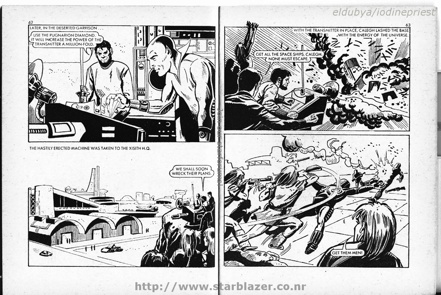 Read online Starblazer comic -  Issue #58 - 33