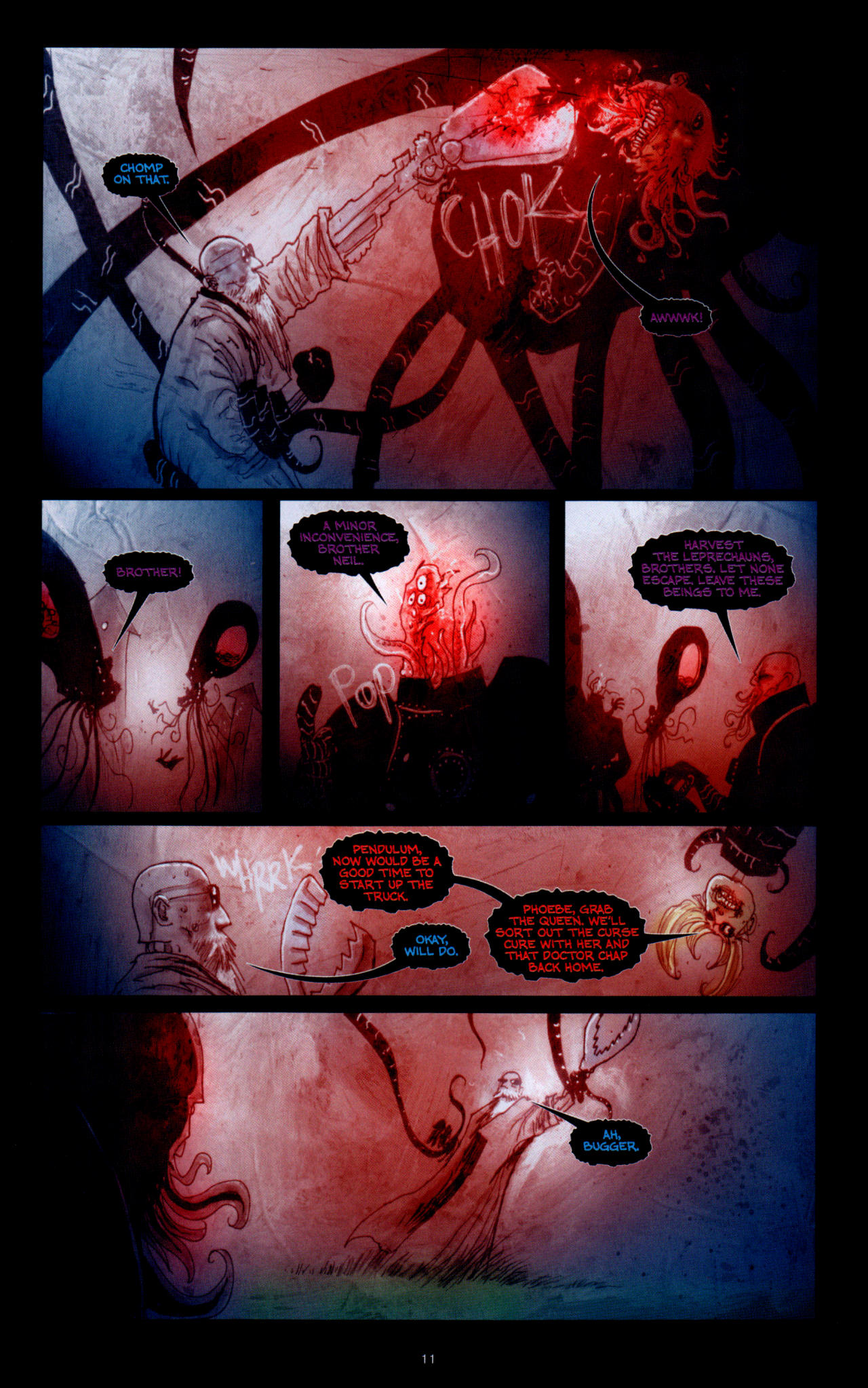 Read online Wormwood: Gentleman Corpse comic -  Issue #7 - 13