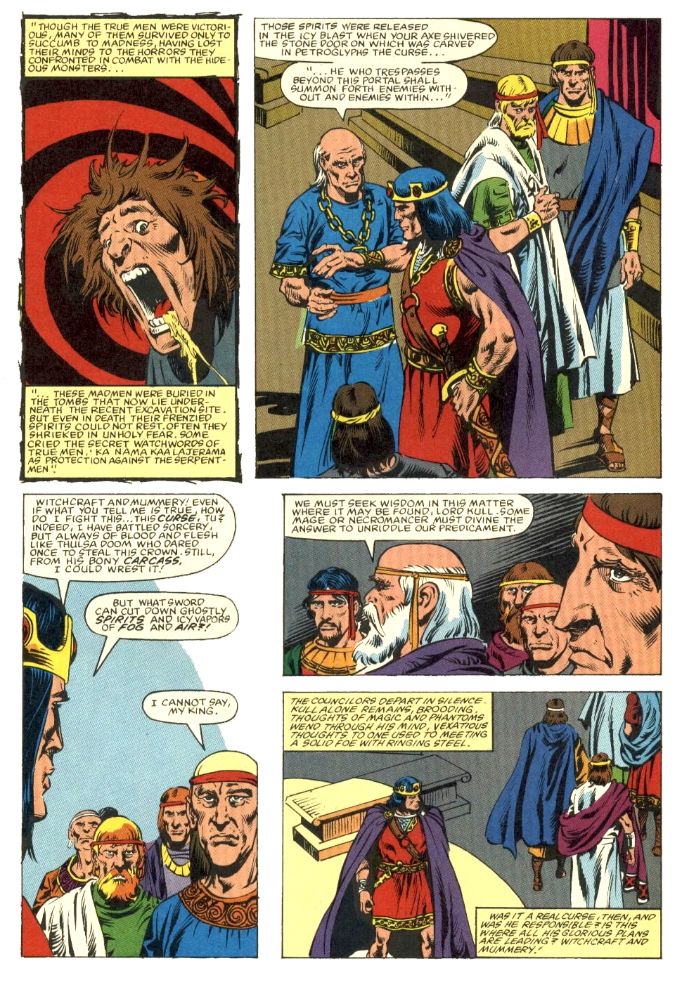 Read online Kull The Conqueror (1982) comic -  Issue #1 - 21