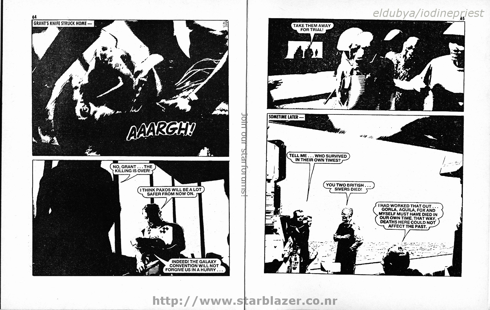 Read online Starblazer comic -  Issue #198 - 34