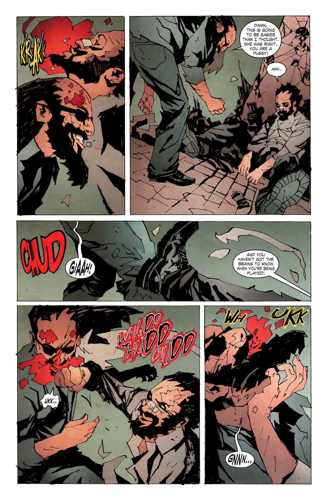 Read online Kane & Lynch comic -  Issue #6 - 18