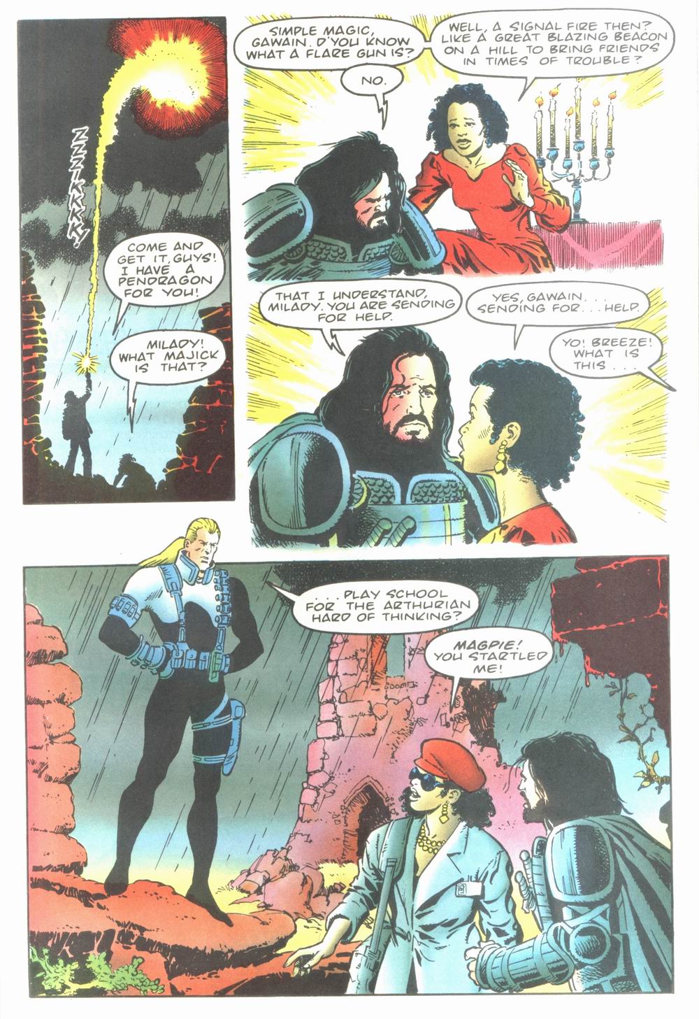 Read online Knights of Pendragon comic -  Issue #3 - 10