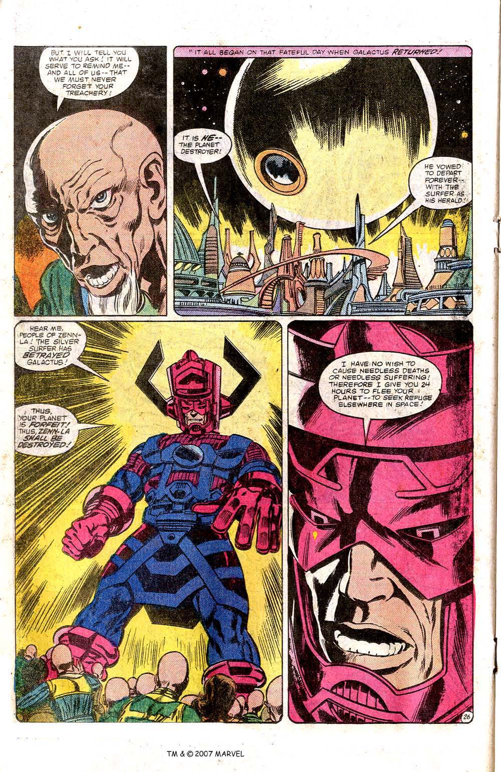 Read online Silver Surfer (1982) comic -  Issue # Full - 28