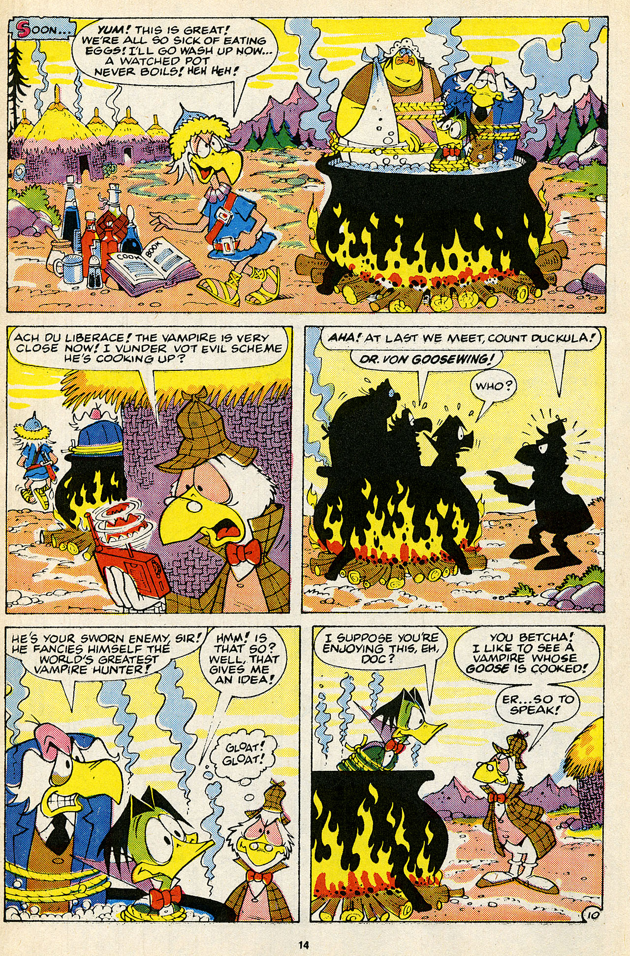 Read online Count Duckula comic -  Issue #1 - 16